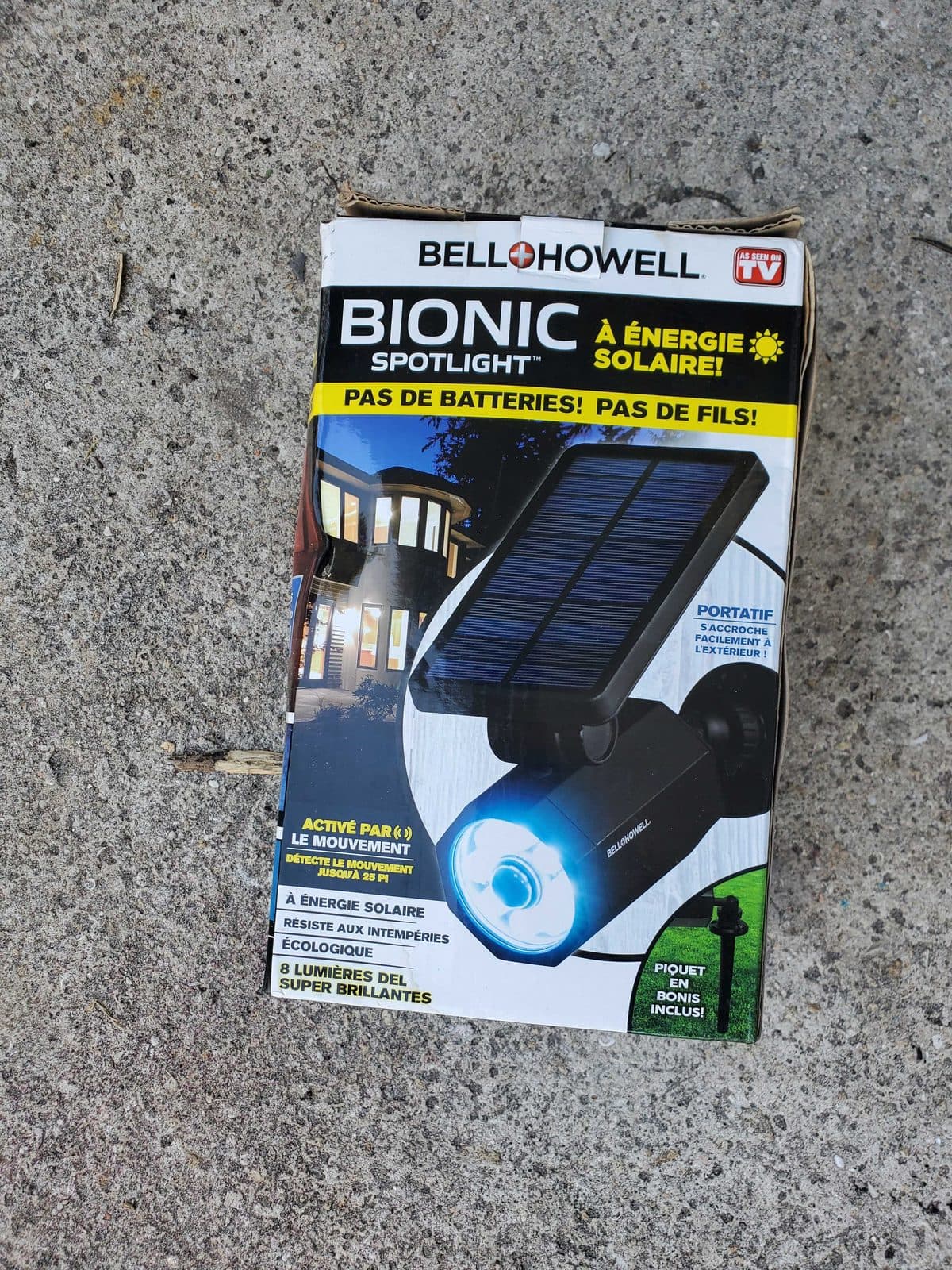 Brand new solar bionic spotlight