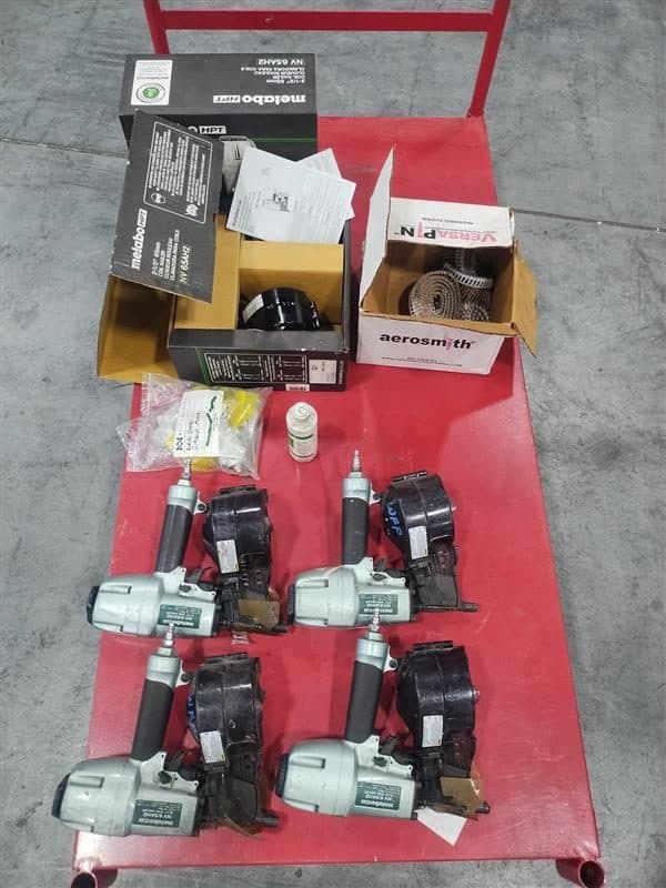 Metabo pneumatic nail guns and parts