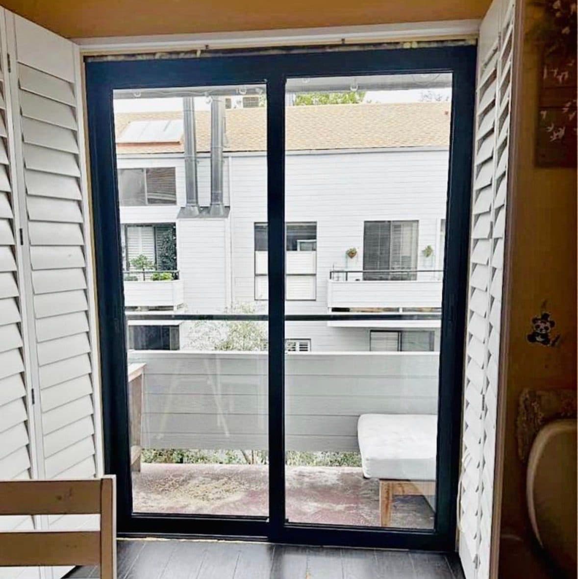 New Aluminum sliding doors
