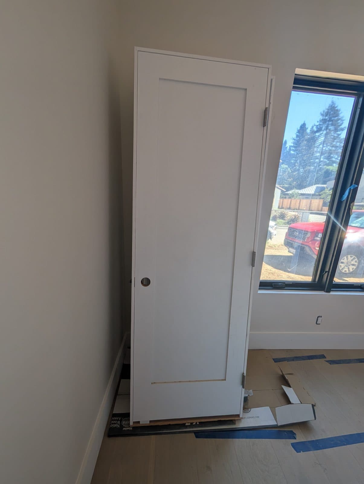 11 doors pre-hung white shaker