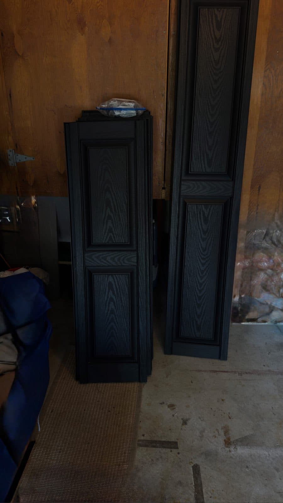 New out of the box house shutters