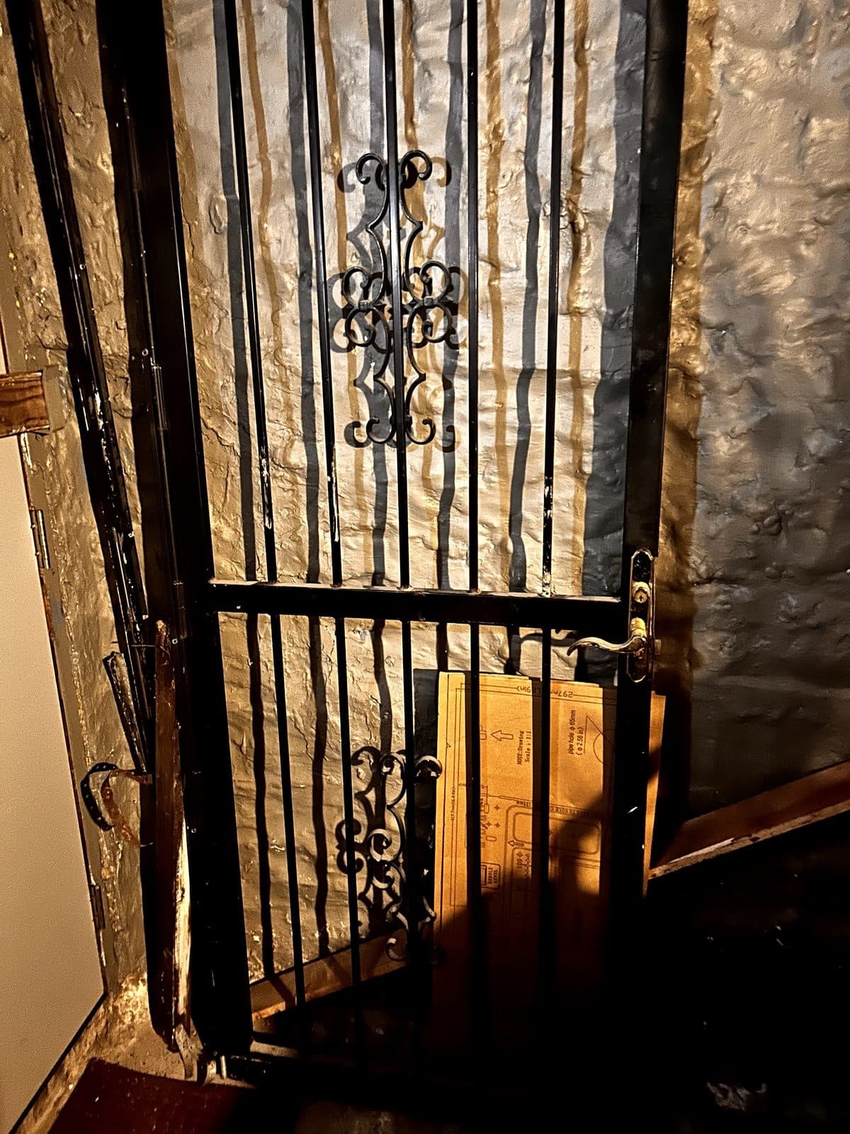 Steal door