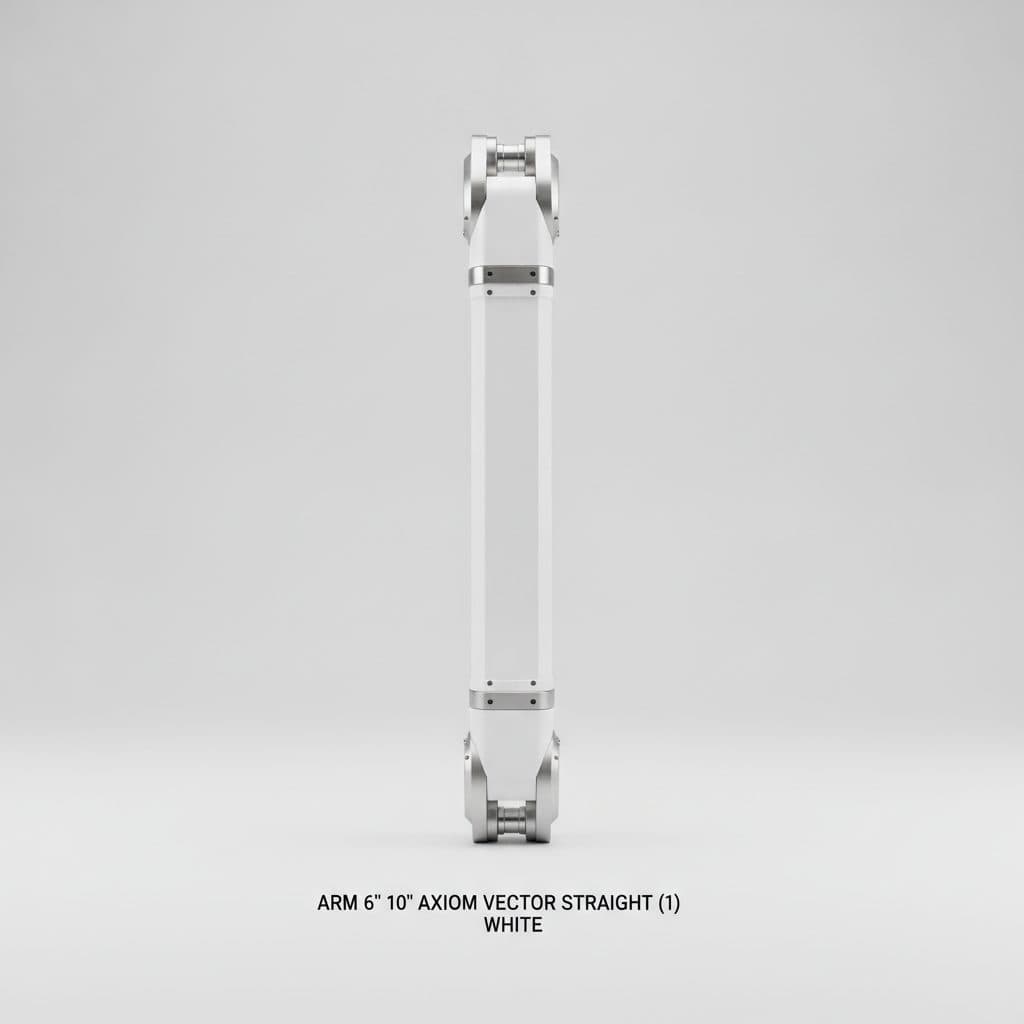 ARM 6" 10' AXIOM VECTOR STRAIGHT (1) WHITE