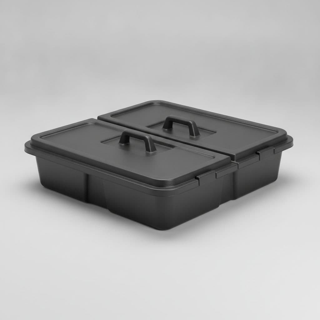 REMOVABLE SPLIT LID FOR TOTER 1 CU YD TILT TRUCK