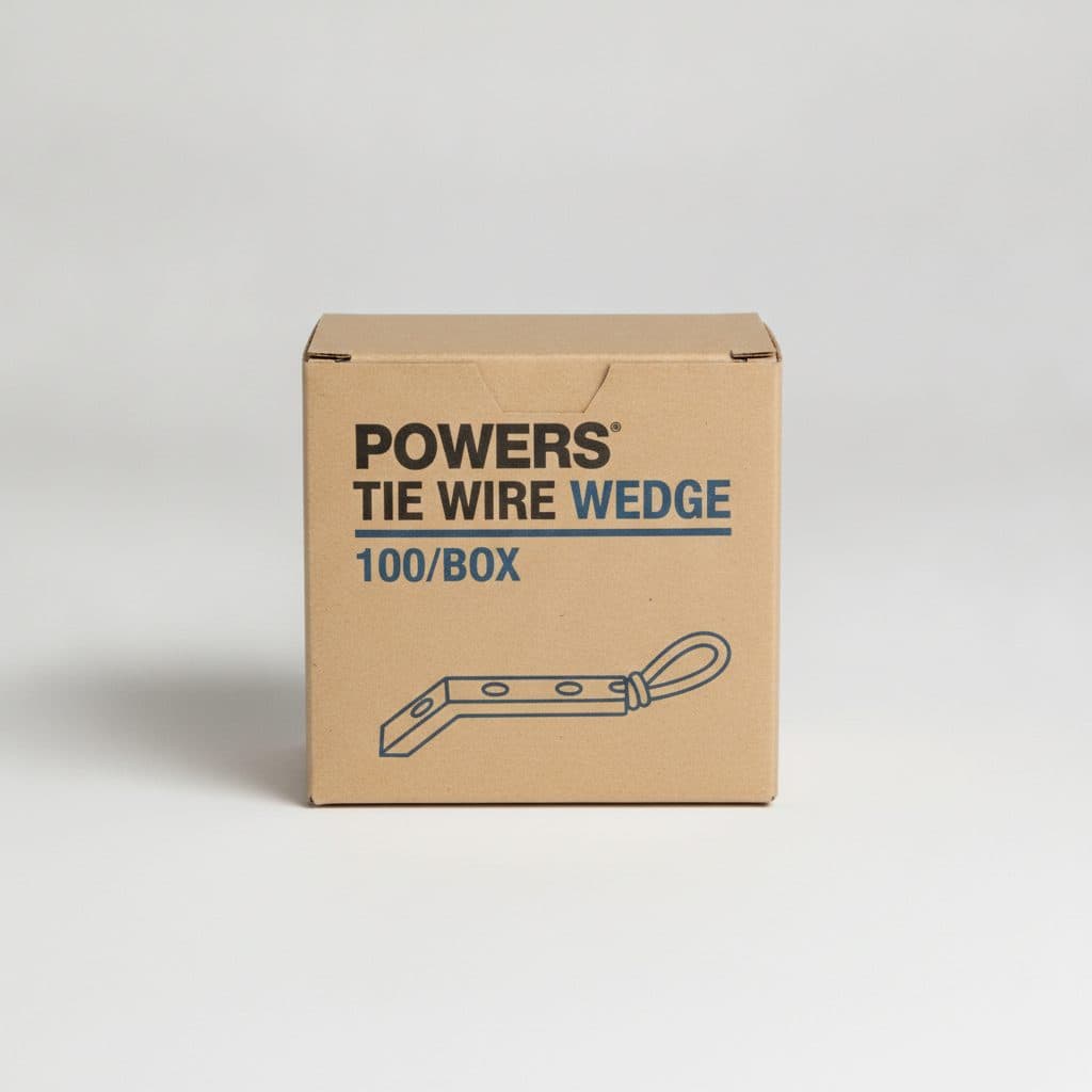 POWERS TIE WIRE WEDGE 100/BOX