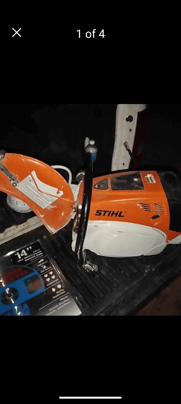 Stihl TS-700 hot saw-with 2 💎 grade blades brand new in the pack