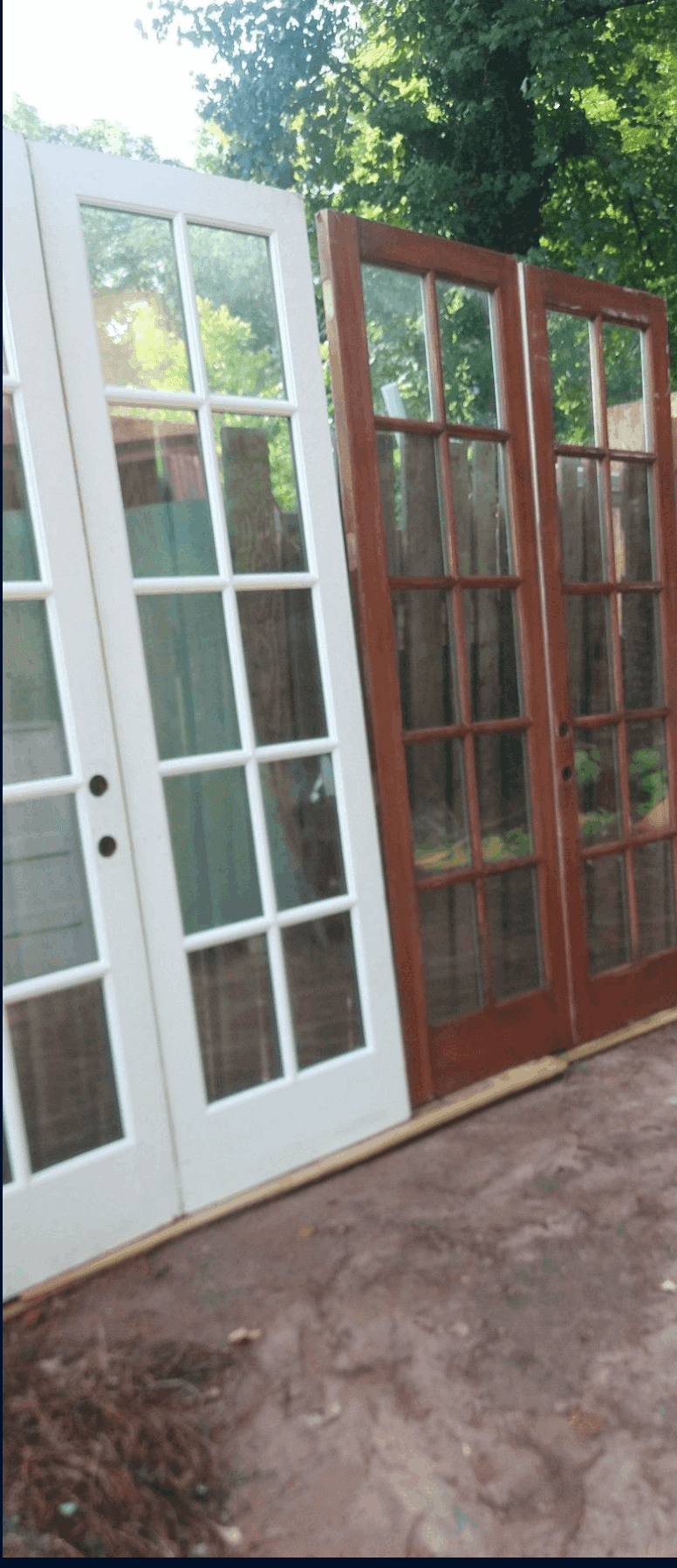 8ft Tall Solid Wood Patio Doors by Simpson 2