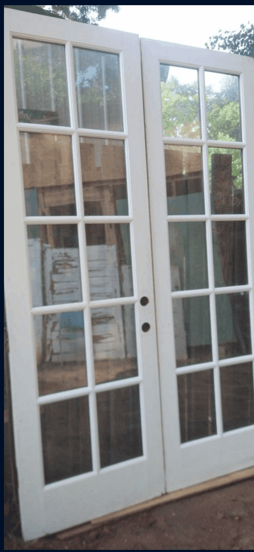8ft Tall Solid Wood Patio Doors by Simpson 3