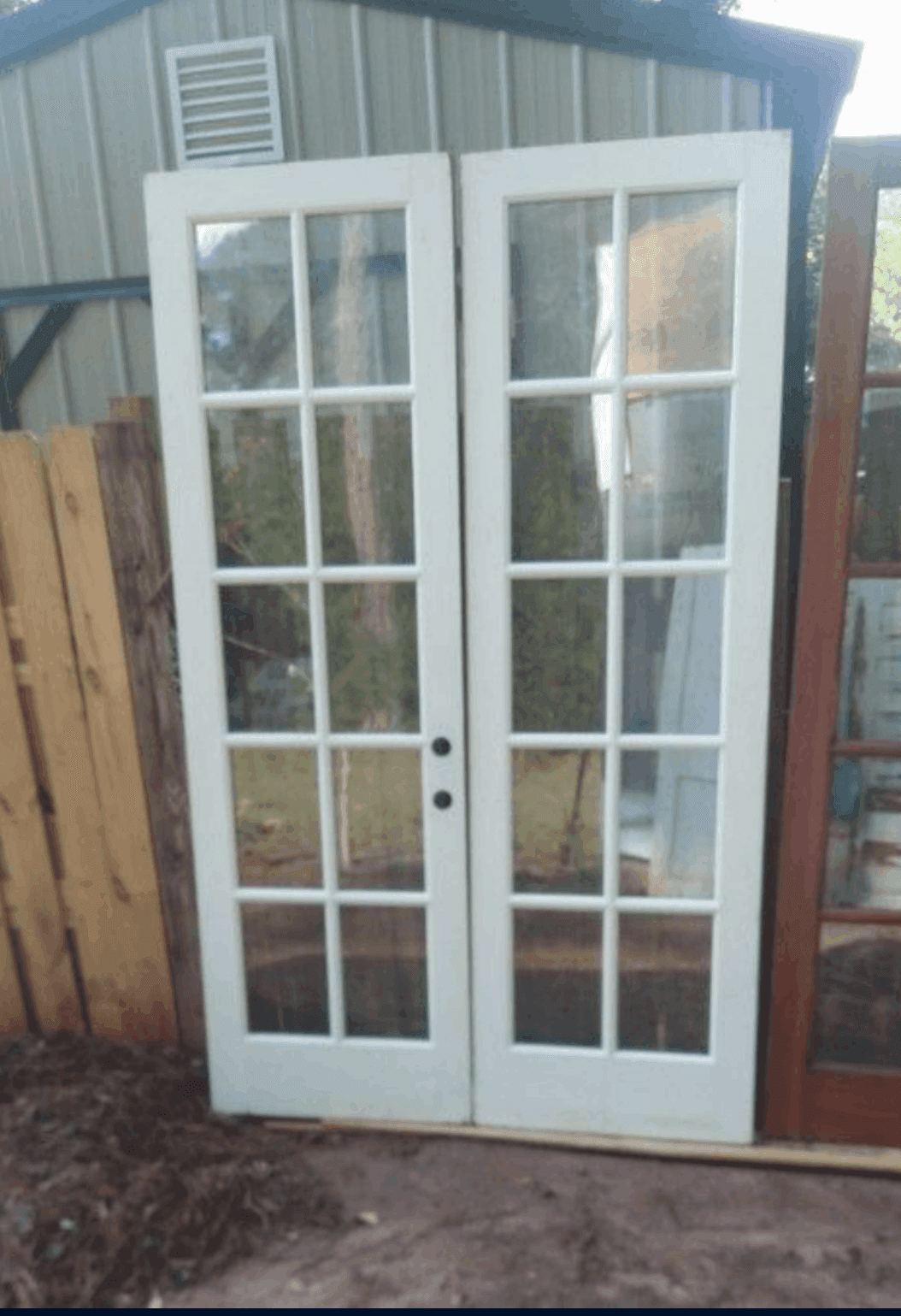 8ft Tall Solid Wood Patio Doors by Simpson 4