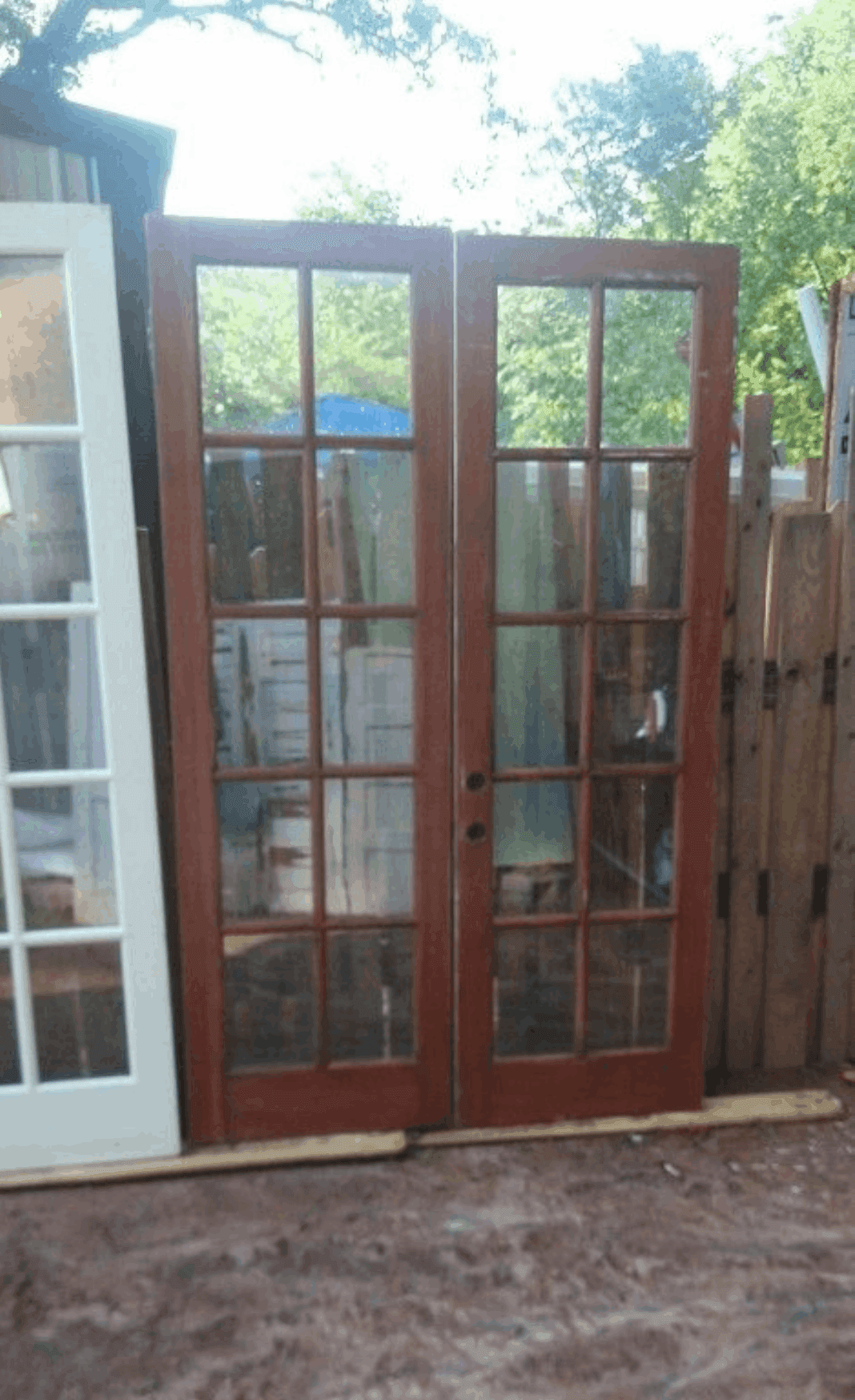 8ft Tall Solid Wood Patio Doors by Simpson 5