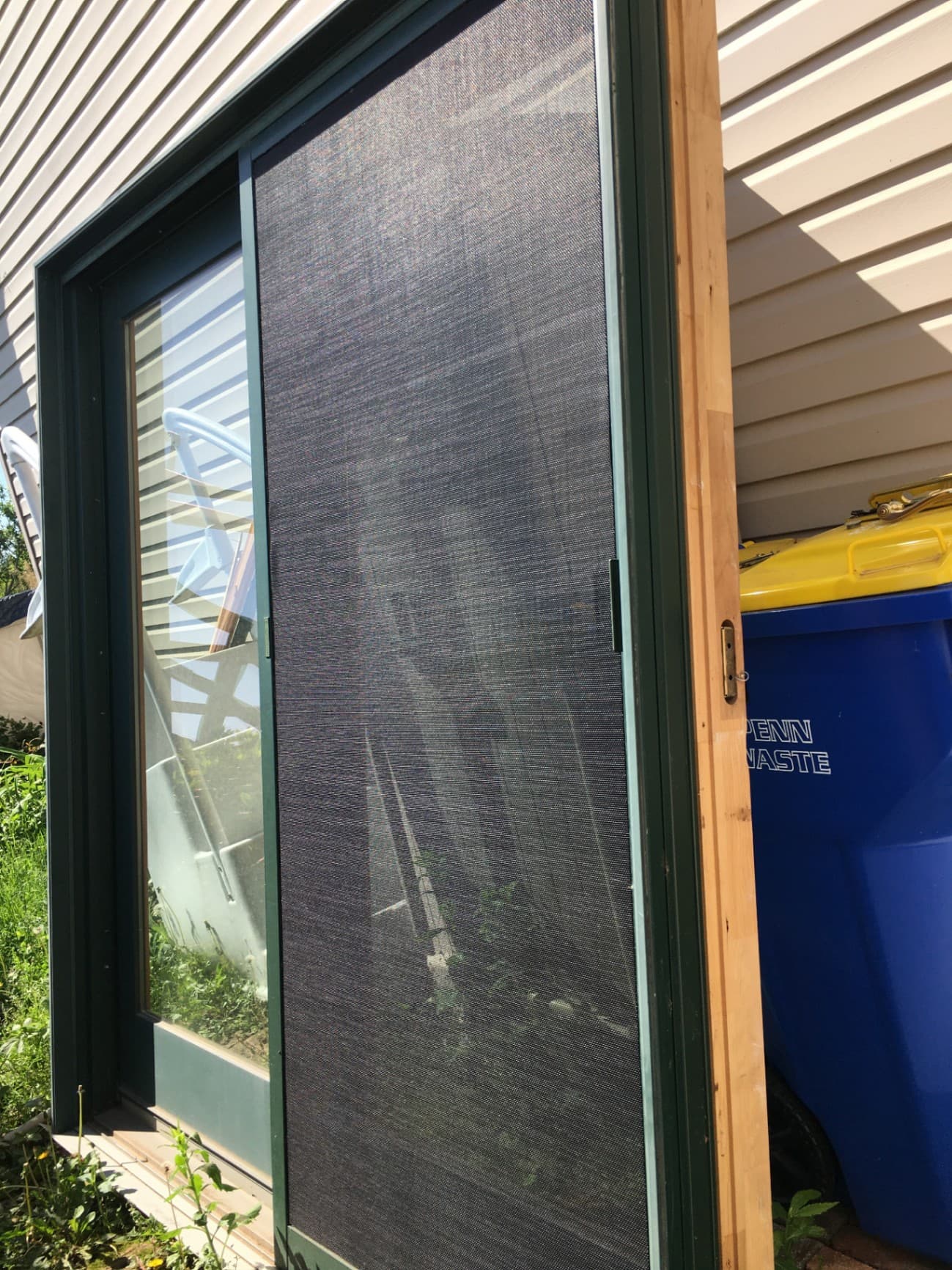 Anderson French Doors with sliding screen