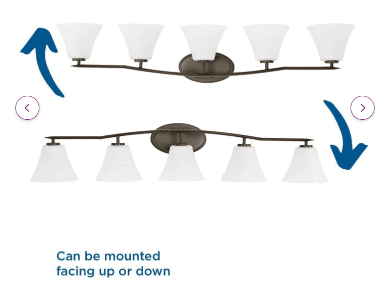 Karla 5 - Light Dimmable Vanity Light 5