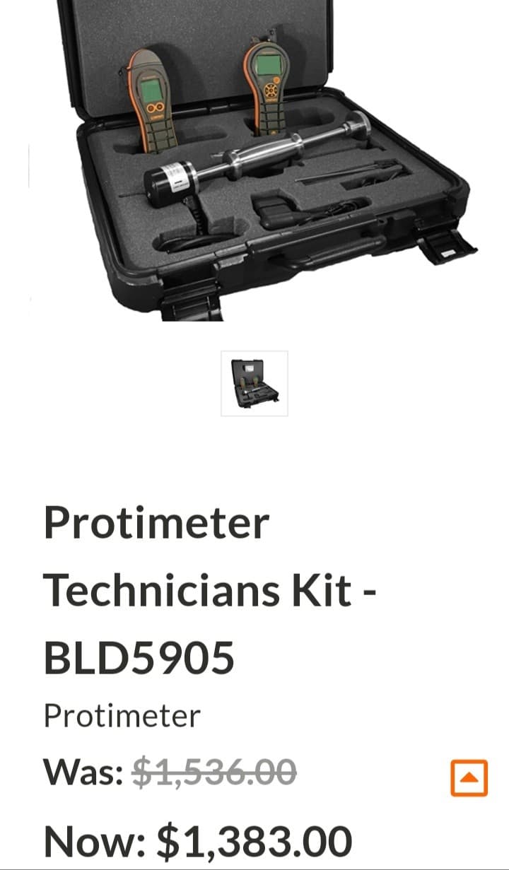 Protimeter Moisture Meter Technician's Kit