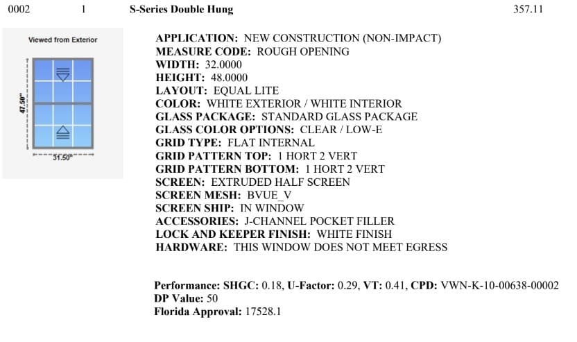 NEW Viwinco S-Series Double Hung Wiindow 2