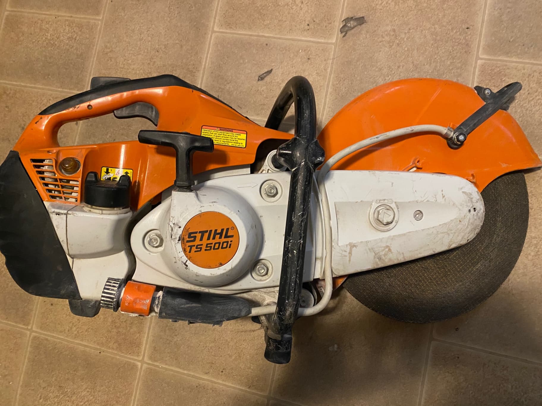 Stihl Ts 500i cut off saw