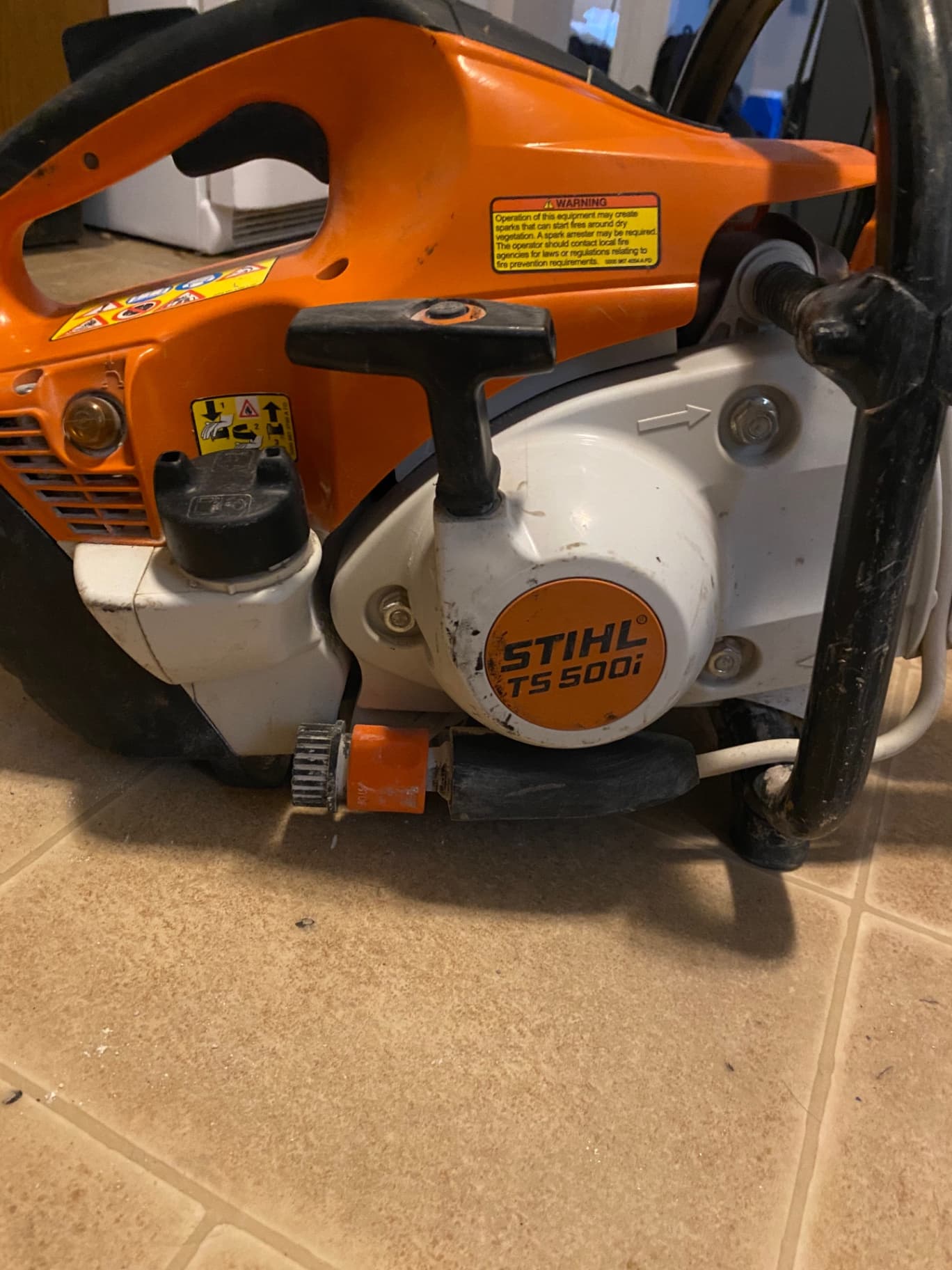 Stihl Ts 500i cut off saw 4