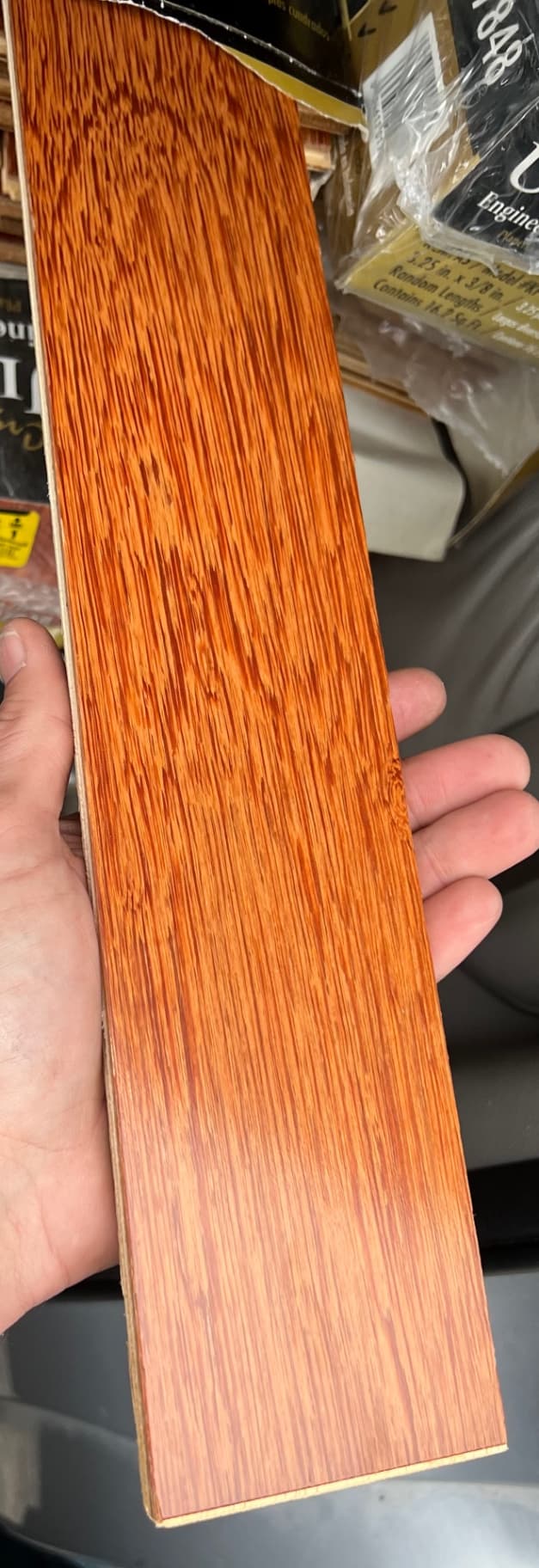 Engineered hardwood plank 3