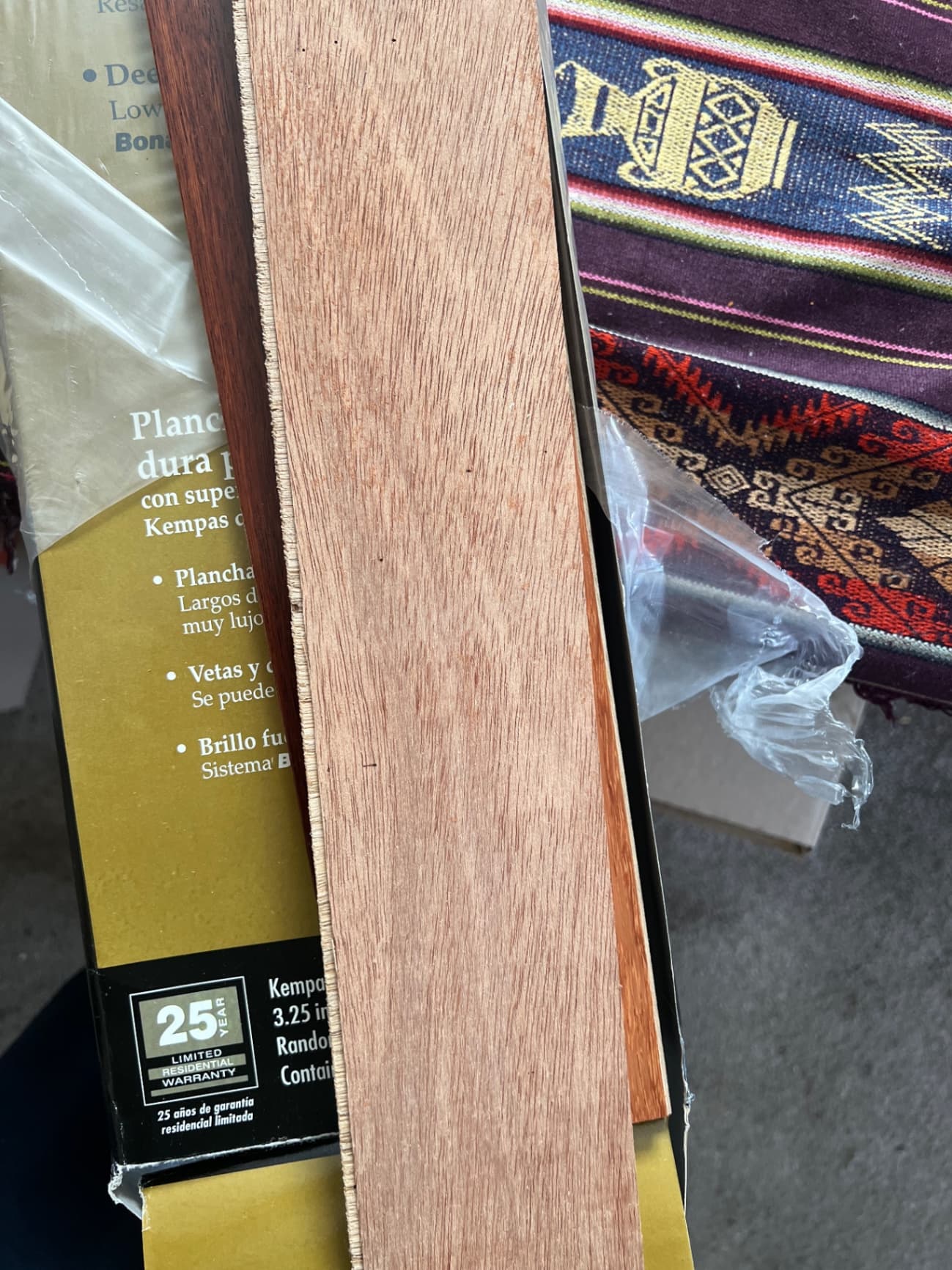 Engineered hardwood plank 4