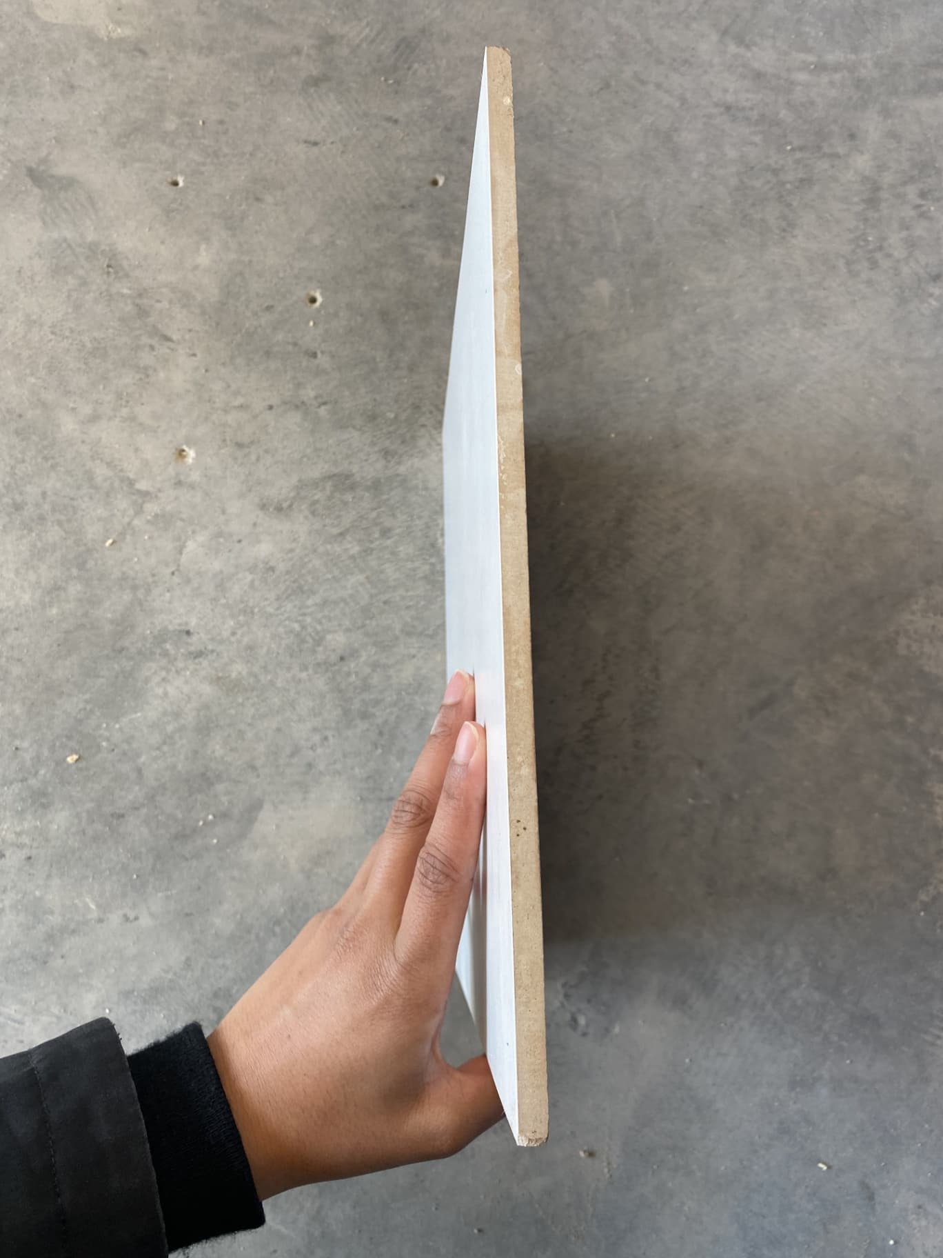 Off white 12/12” flat finish floor tiles 5
