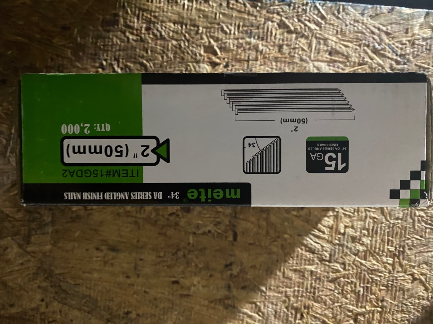 2" Angled Pneumatic Nails & 1-1/4" Pneumatic Brads 5