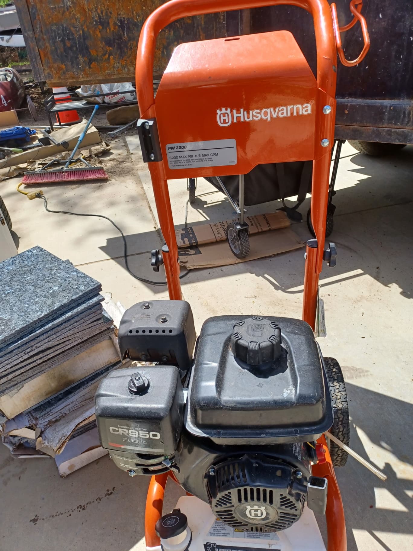 Husqvarna Pressure Washer 2