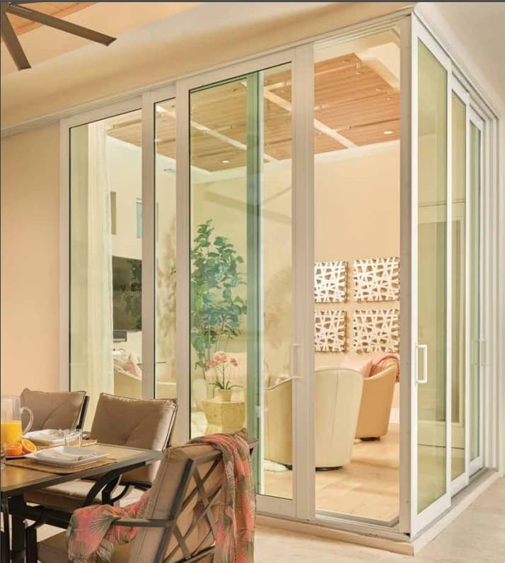 PGT WinGuard 6-piece 10 ft Corner Slider SGD 770 Series