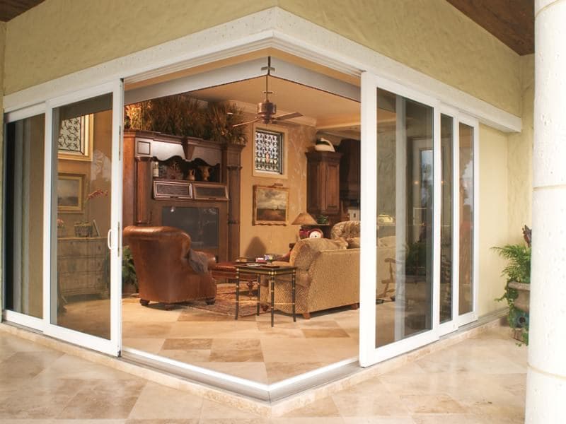 PGT WinGuard 6-piece 10 ft Corner Slider SGD 770 Series 7
