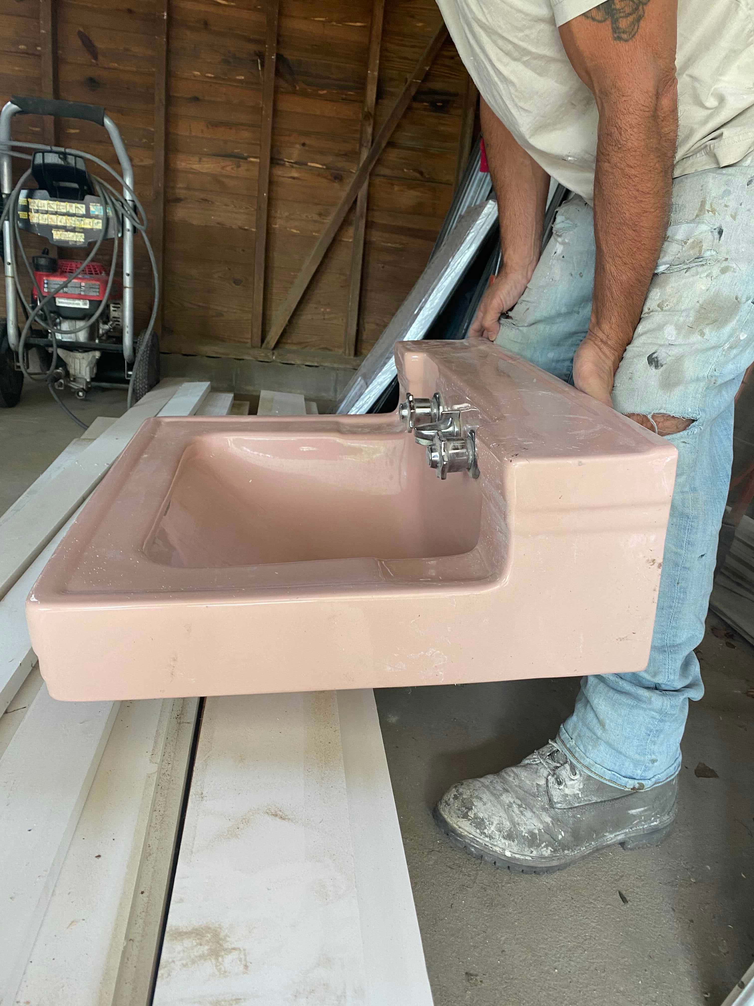 Retro Cast iron sink 2