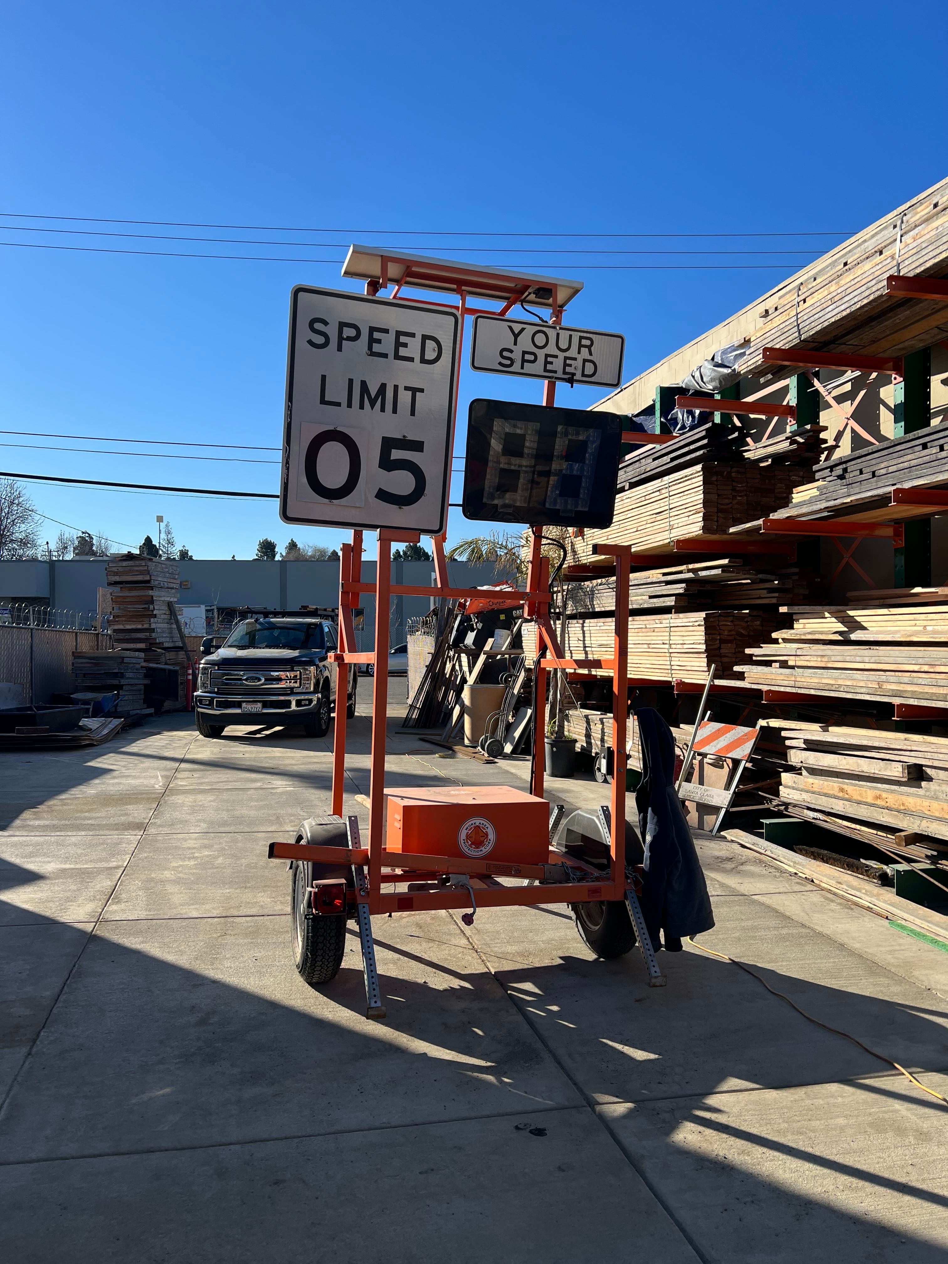 Speed limit sighn