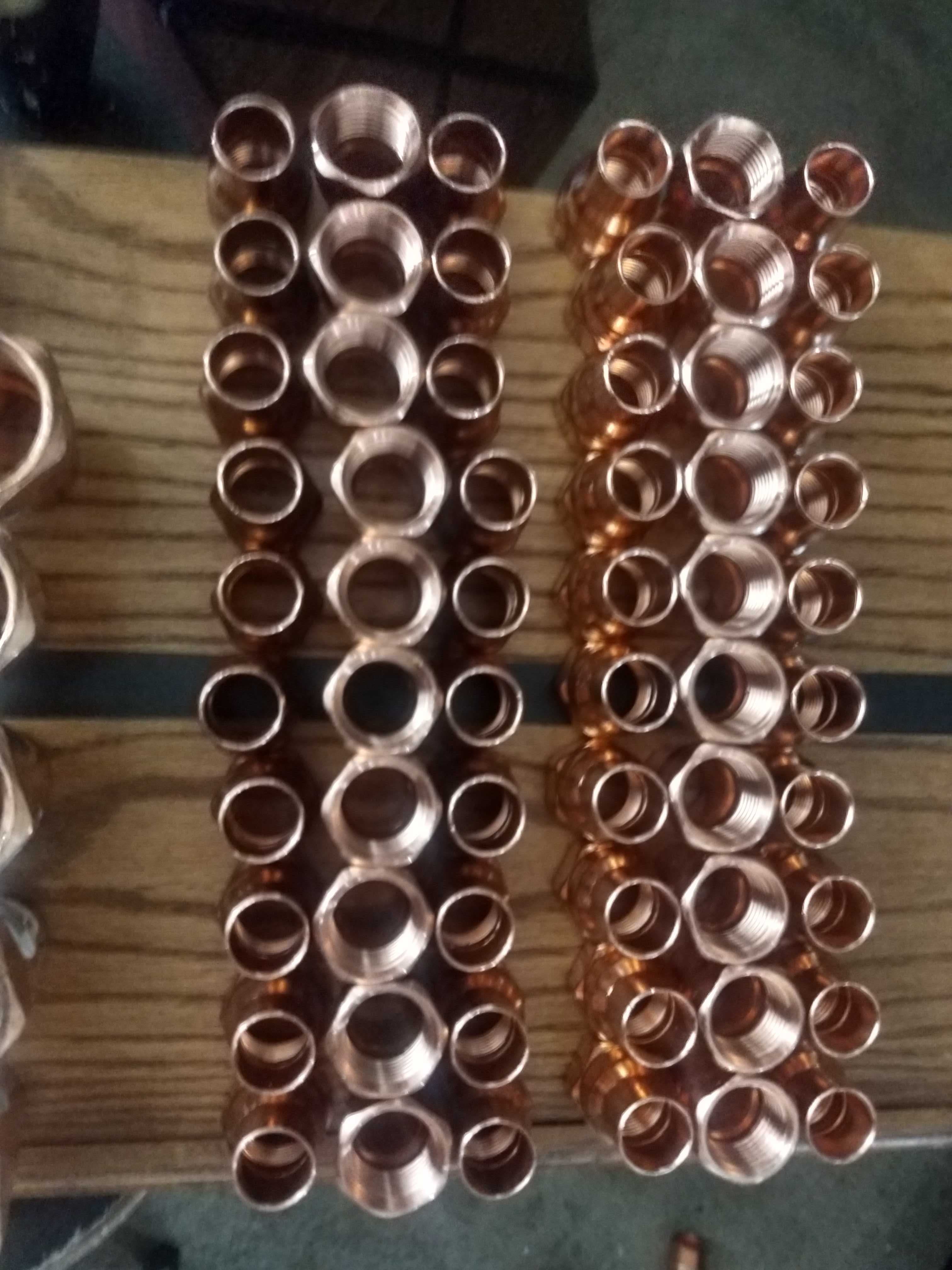 Propress & Wrot Copper fittings
