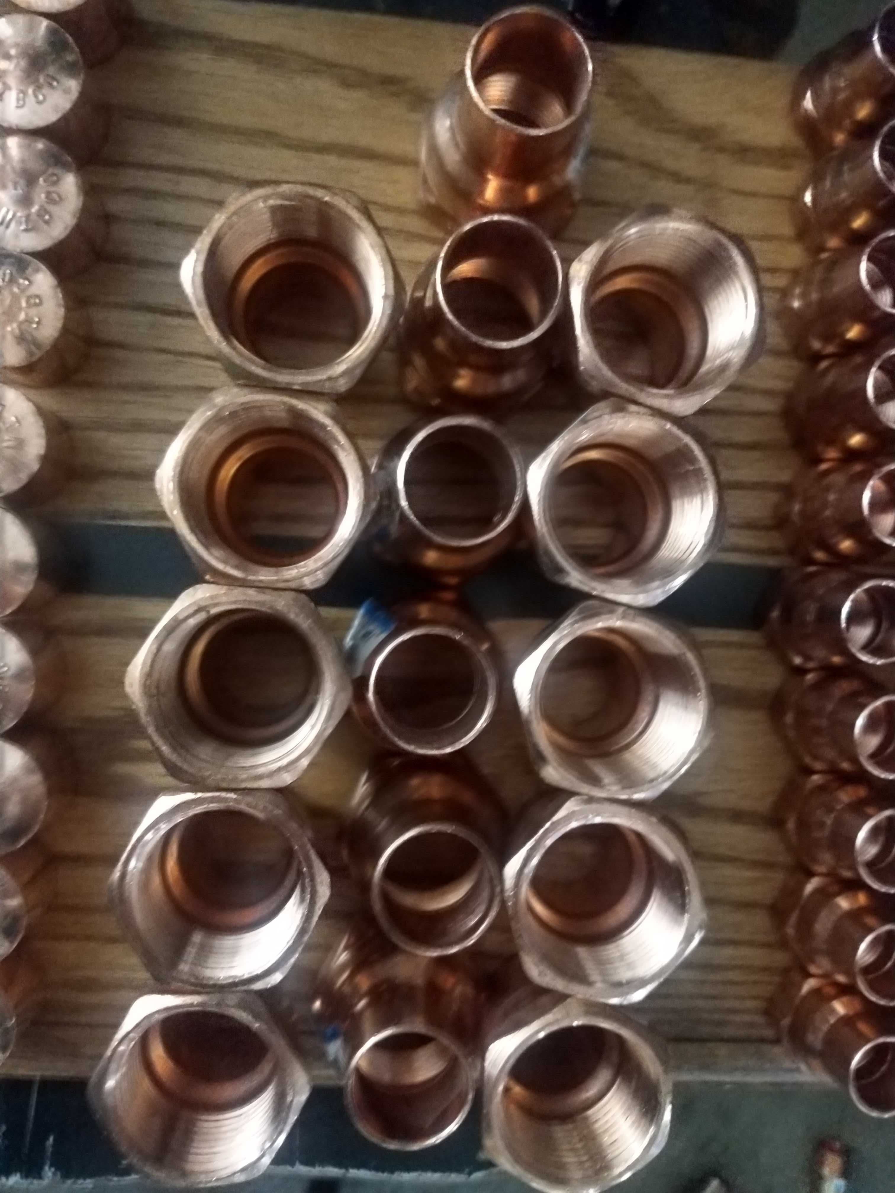 Propress & Wrot Copper fittings 3