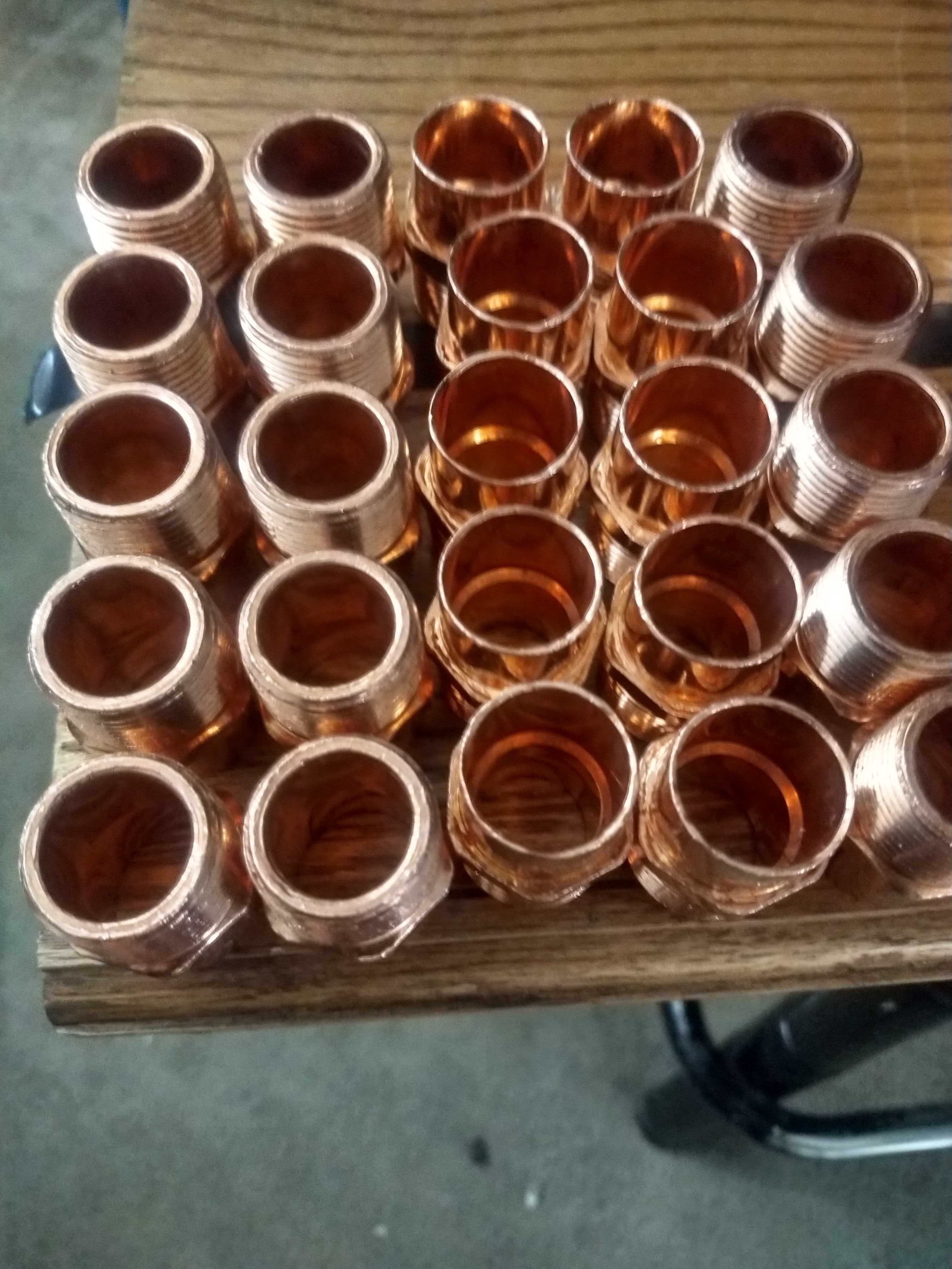 Propress & Wrot Copper fittings 12