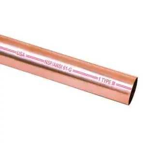 1/2in 10ft copper tubing