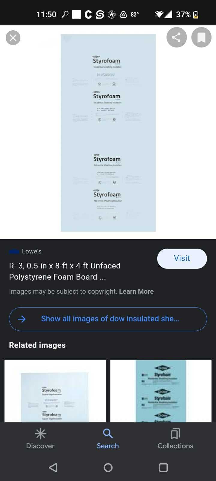 R3 Dow insulated sheats