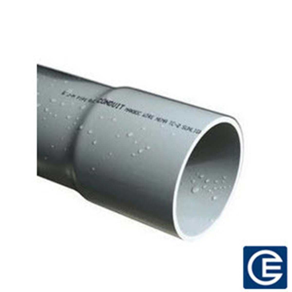 4 in PVC schedule 40 conduit