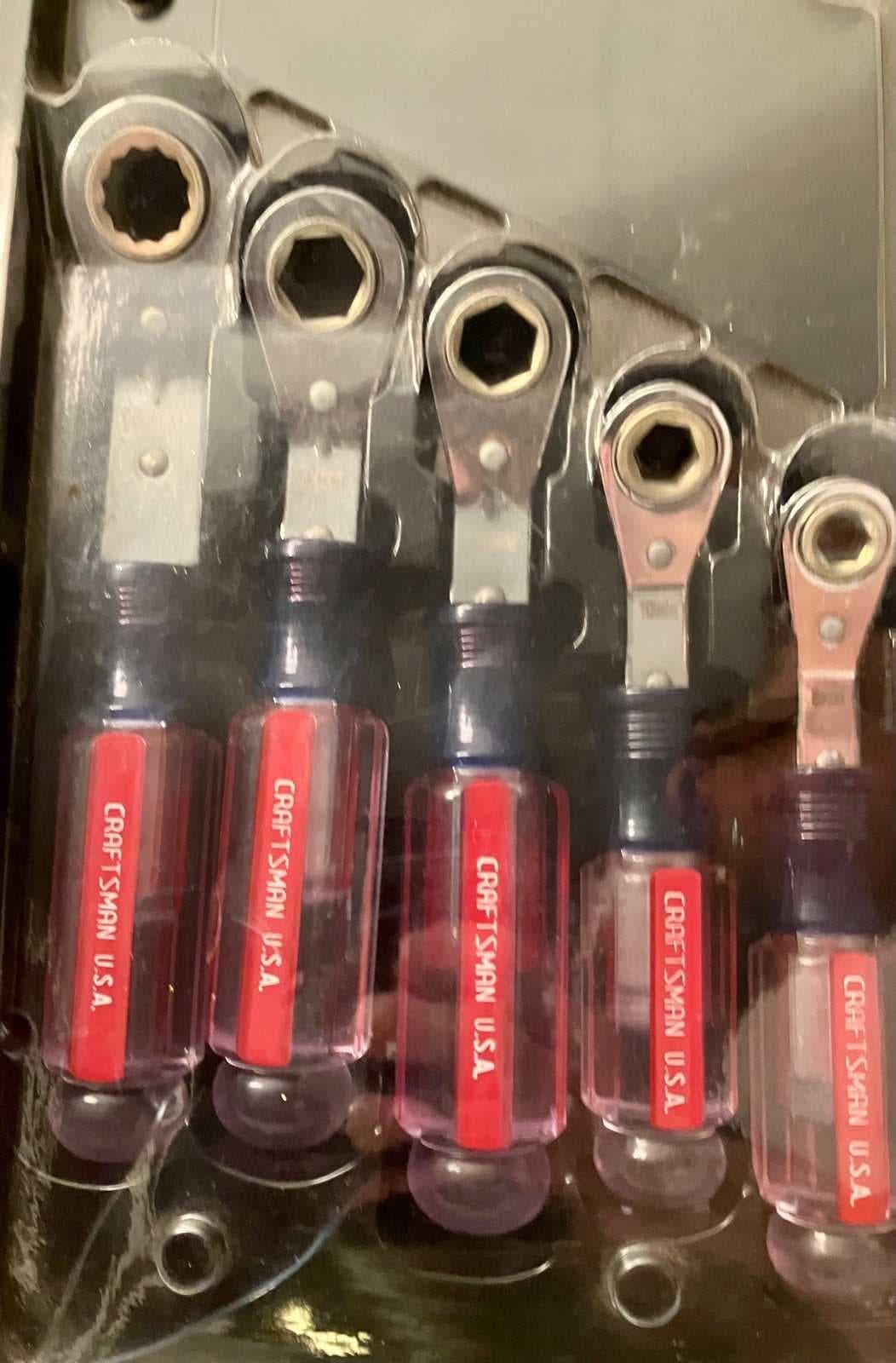 Craftsman Angled Ratchet Set 5