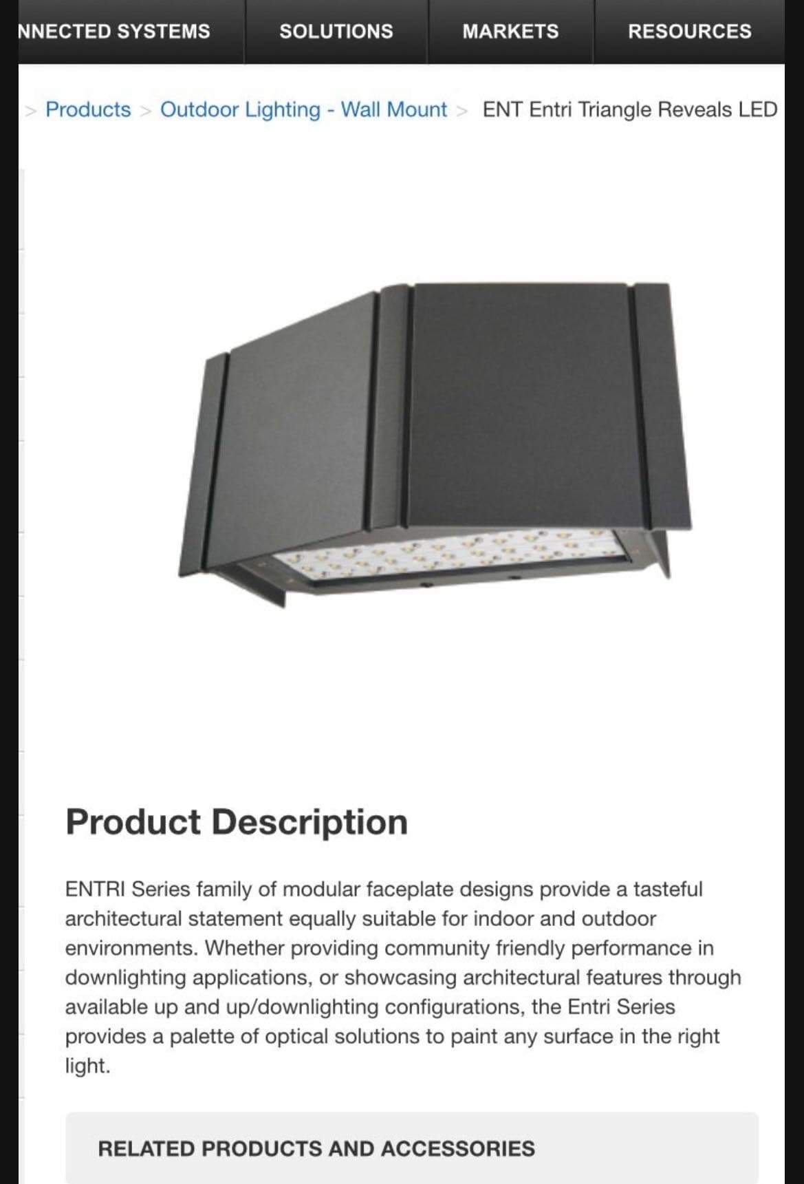 ENTRI Triangle Reveals Outdoor LED lights 2