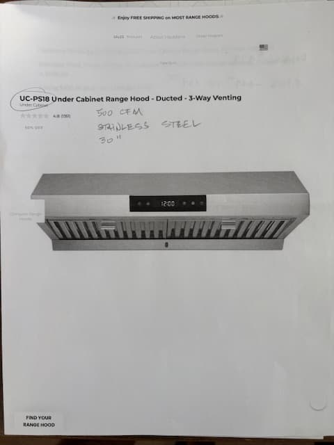 Range Hood