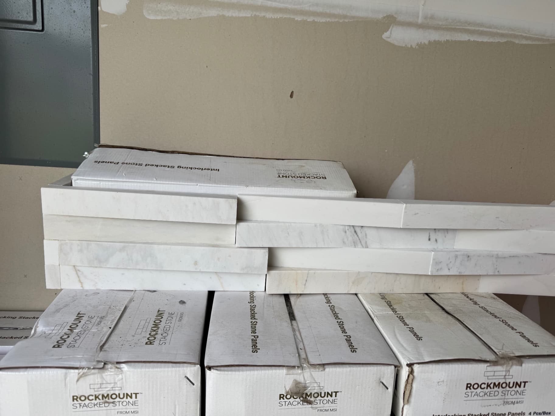 Marble Stacked Stone - Ledger