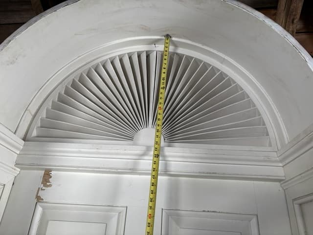 Door in Jamb with Fanned Transom 5
