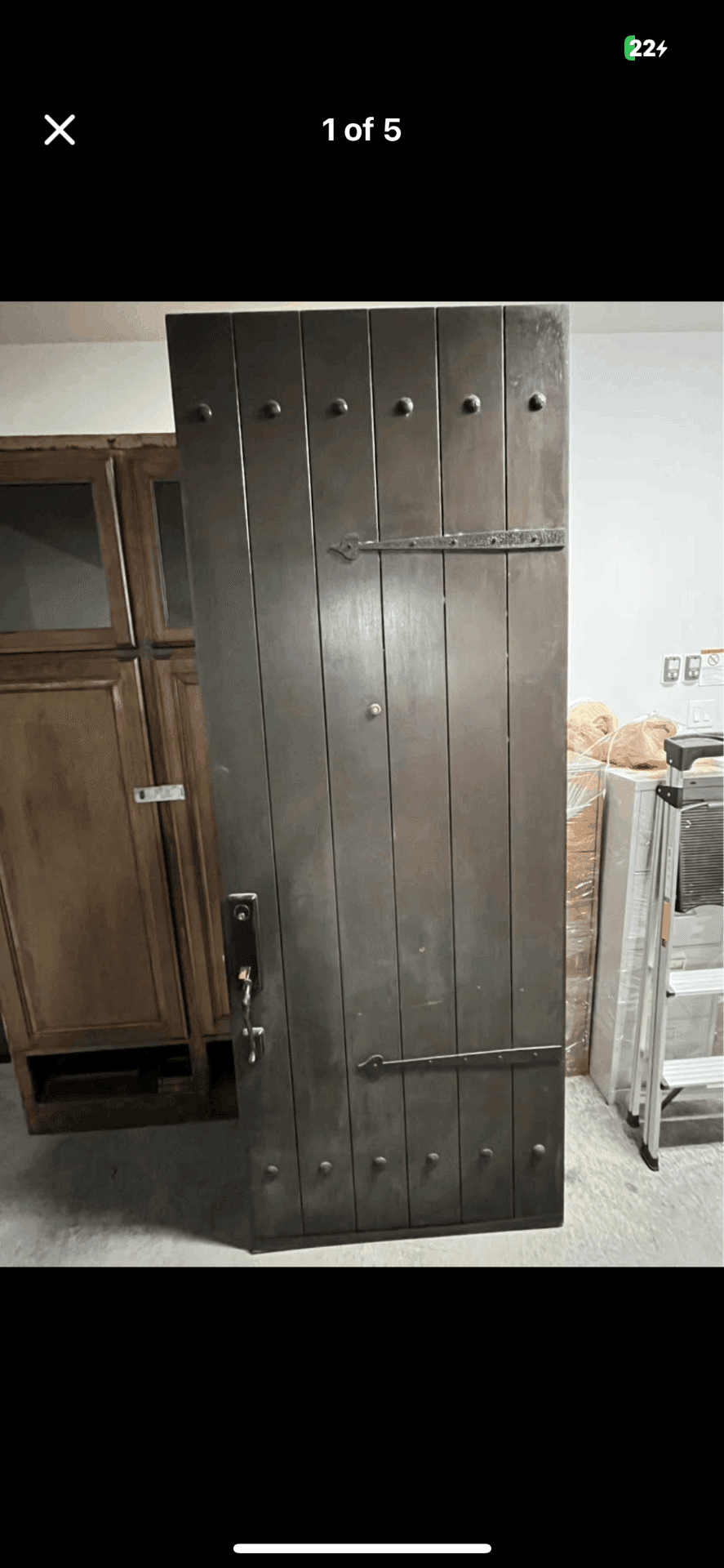 Solid wood entrance doors - 2doors 5