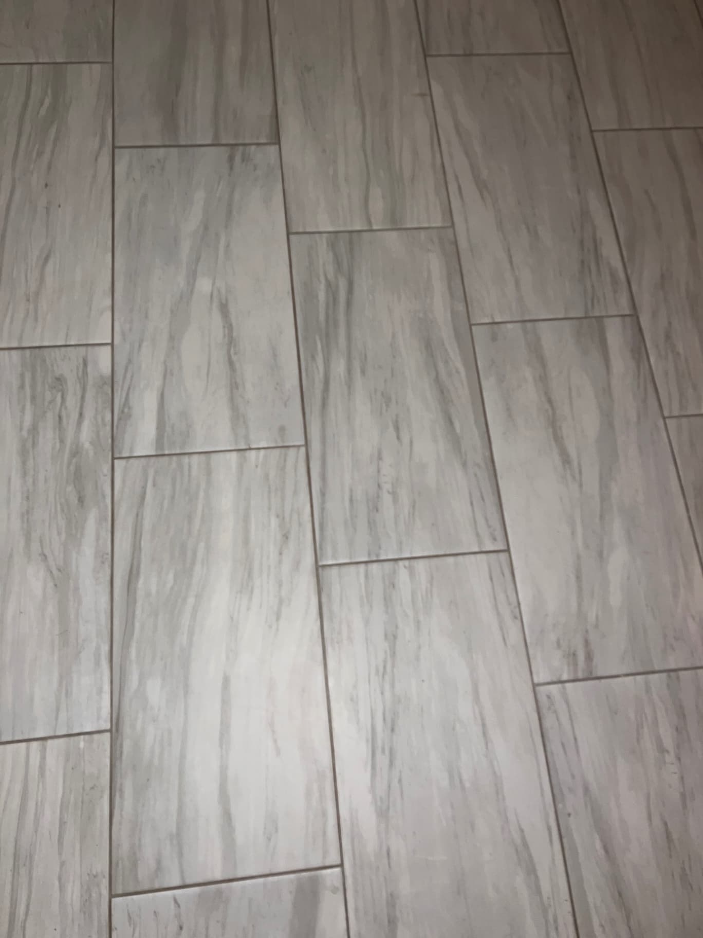 Grey White Porcelain Tile 12 x 24 , approx 249 sq ft. 2