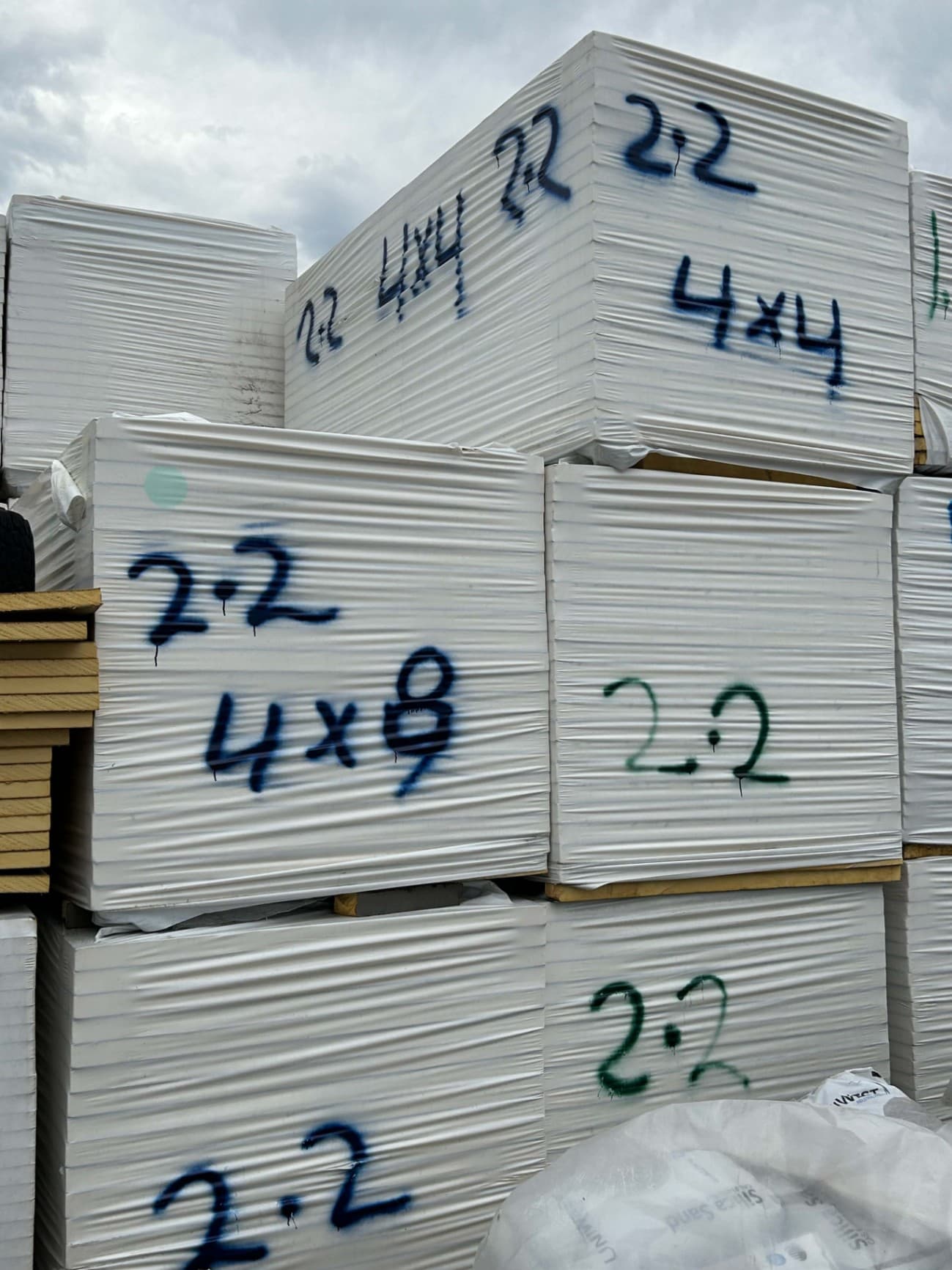 Insulation - 2.2" fiberglass faced polyisocyanurate insulation