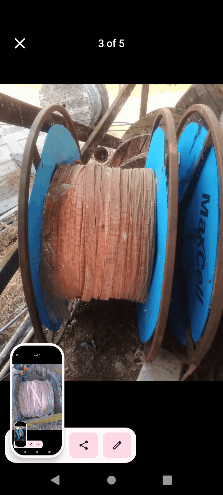 2" fabric inner duct