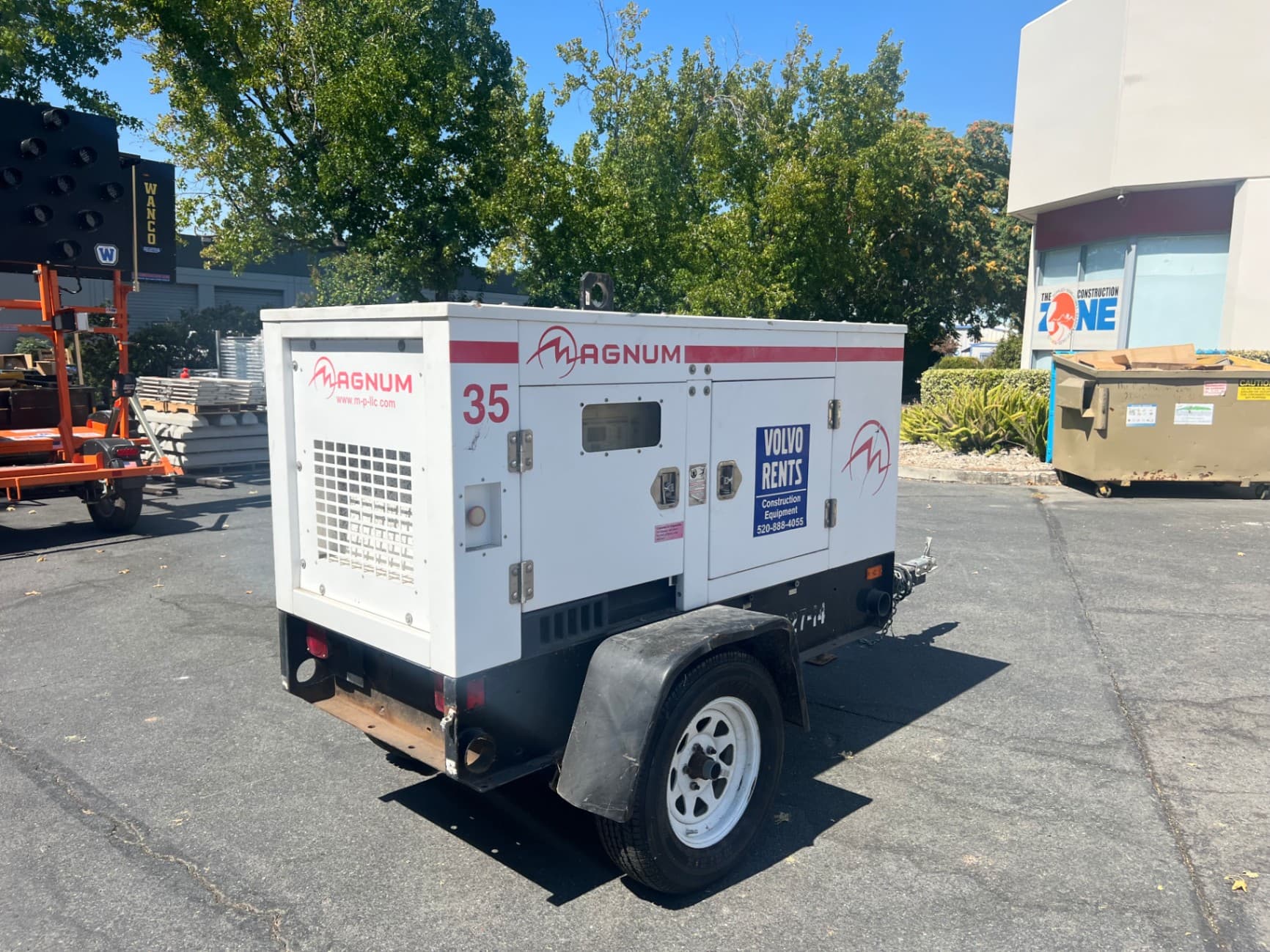Magnum 35kw Towable Generator 2