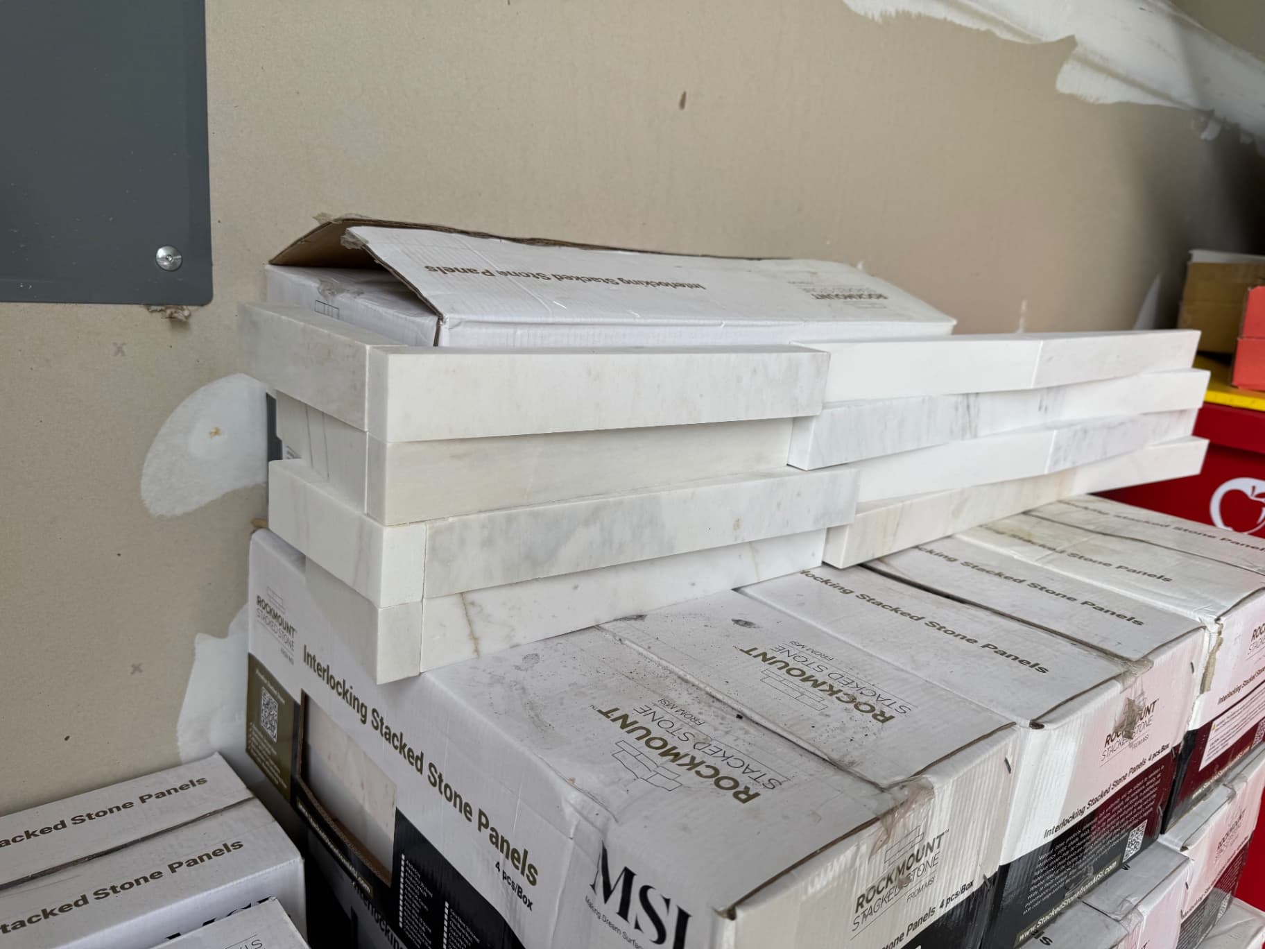 Marble Stacked Stone - Ledger 4