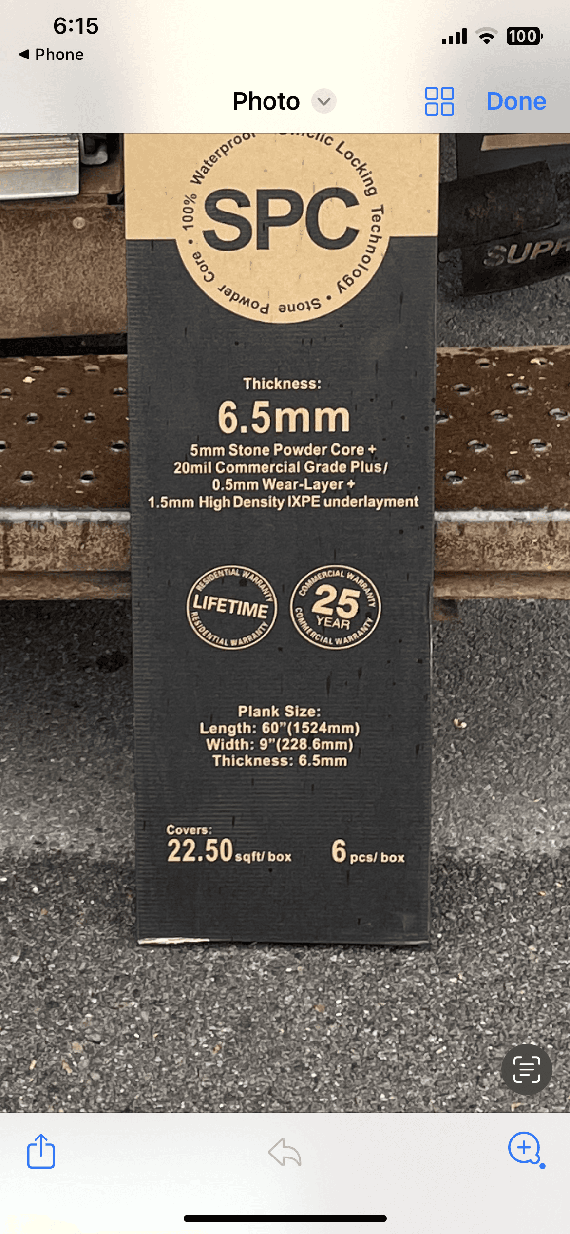 Luxury Waterproof Lamated Plank Flooring 2