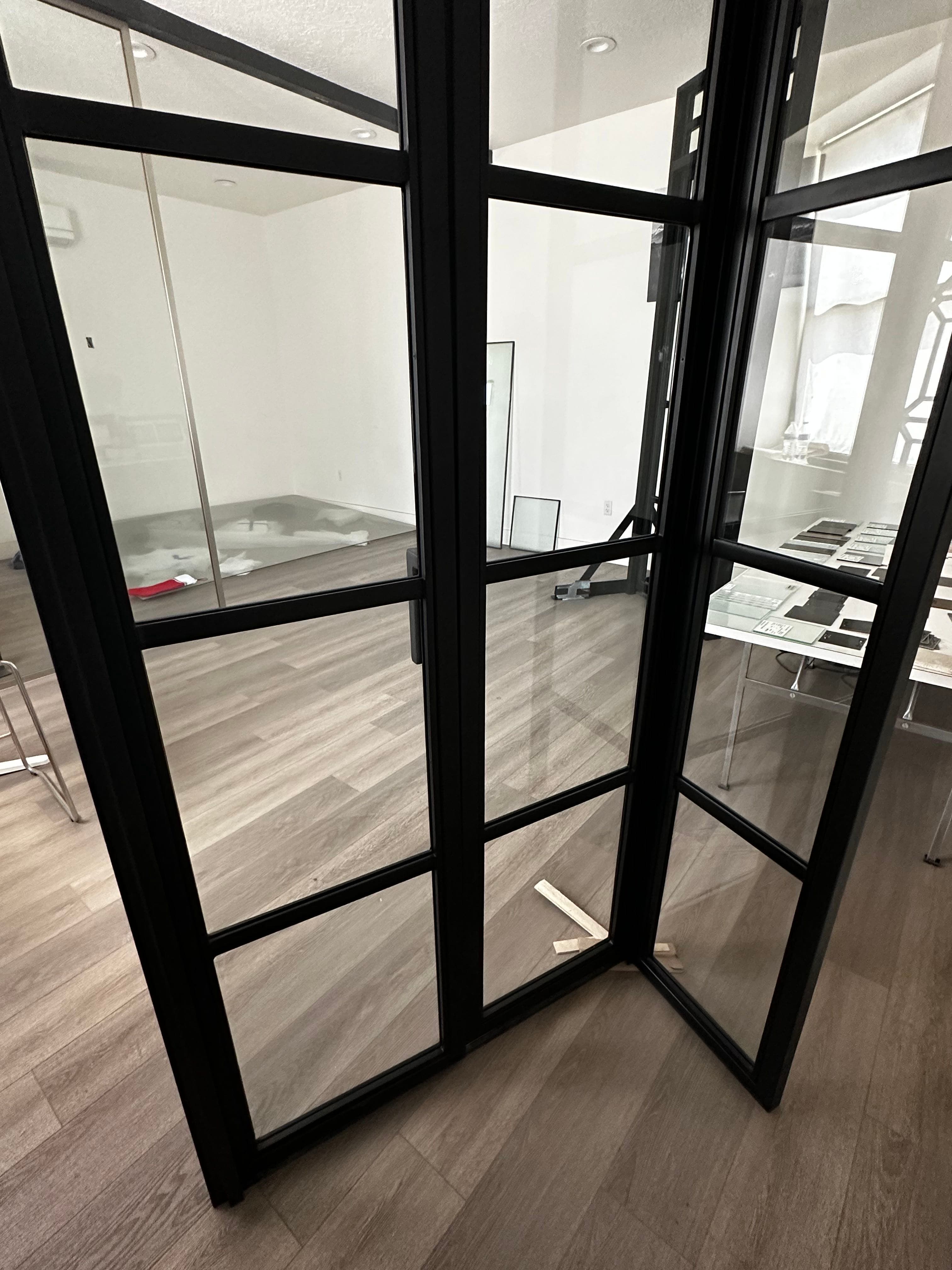 Custom Steel Self Standing Corner Cabinet 2