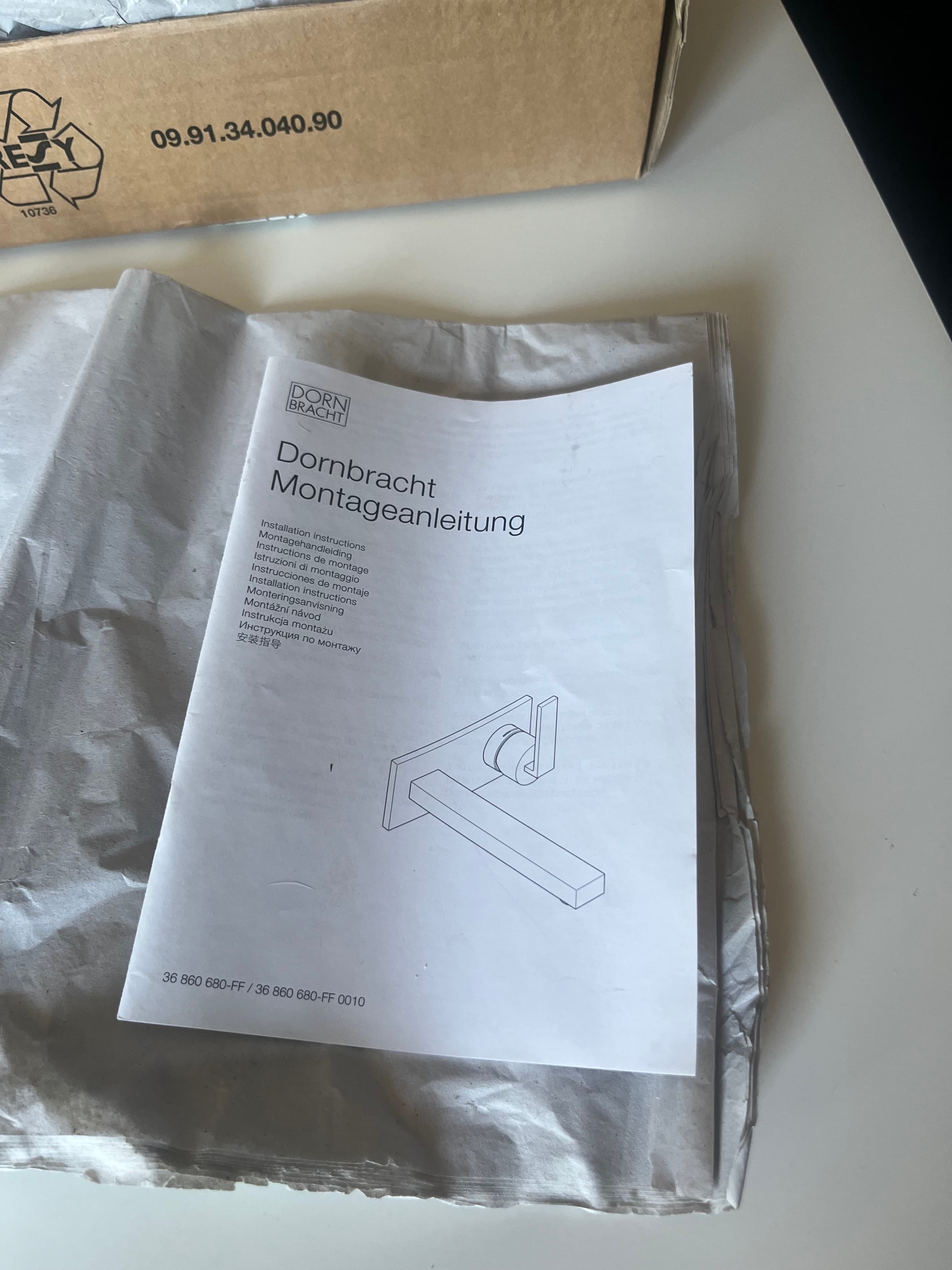 Dornbracht Montageanleitung 2
