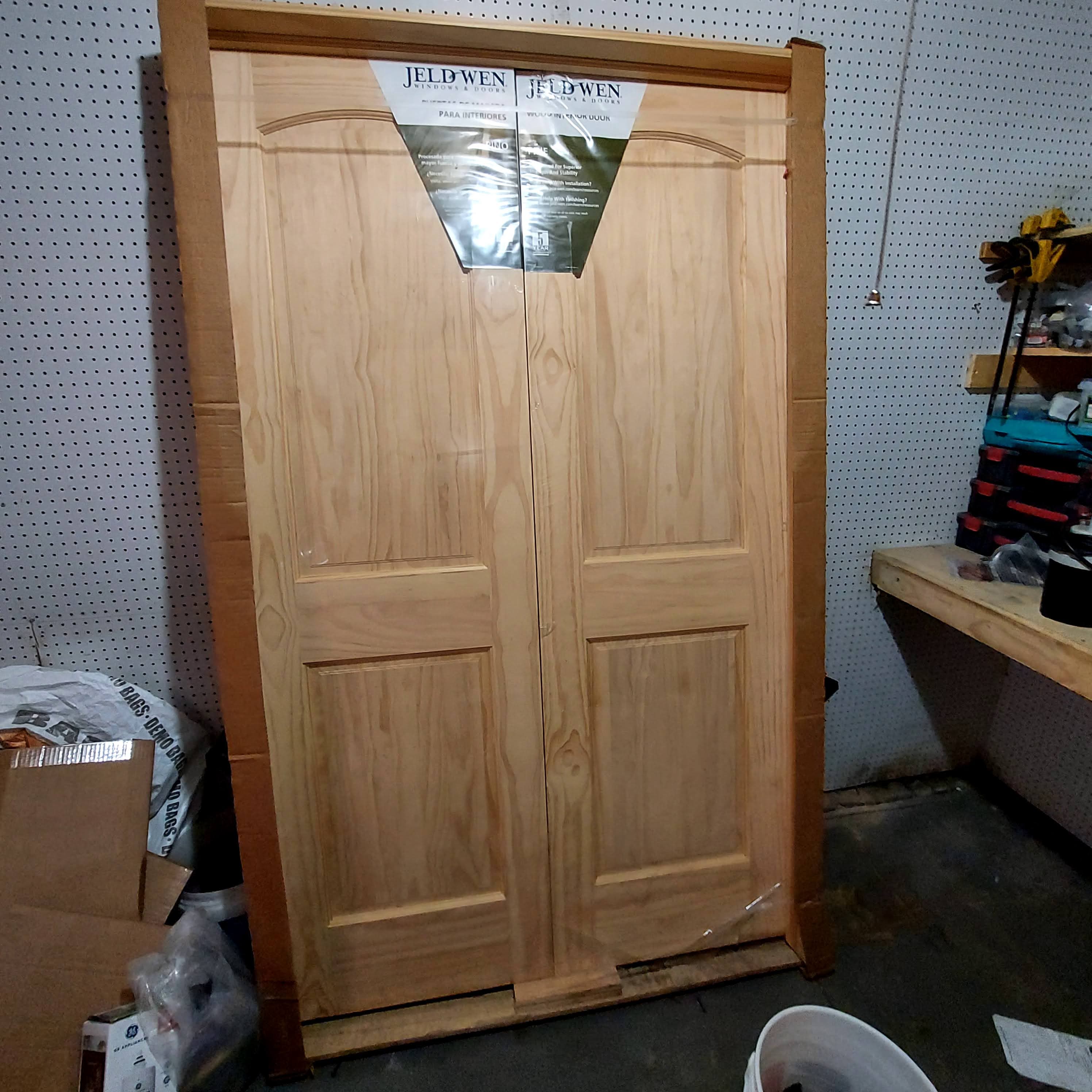 Jeld-Wen Interior Style and Rail Double Door Unit